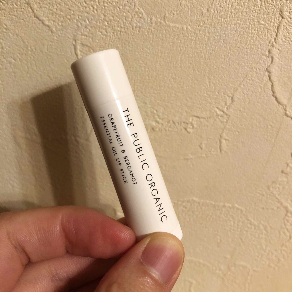 オーガニック認証 精油リップスティック スーパーポジティブ ライズ/THE PUBLIC ORGANIC/リップクリームを使ったクチコミ(2枚目)