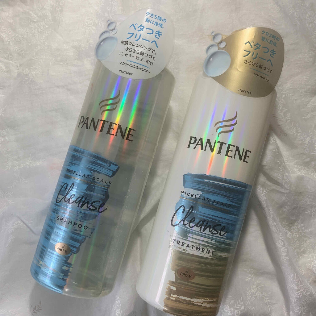 ミセラー スカルプクレンズシャンプー／トリートメント/パンテーン/市販シャンプーを使ったクチコミ（1枚目）