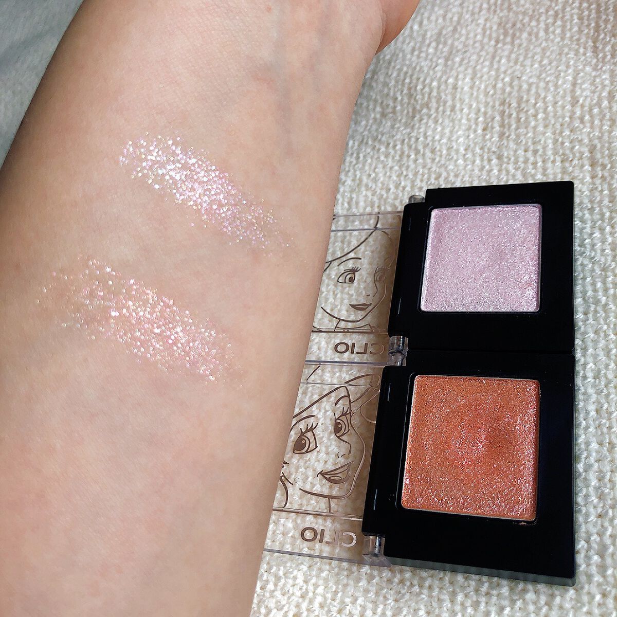 プロ シングル シャドウ G12 VIOLET FANTASY＜アリス＞/CLIO/単色アイシャドウを使ったクチコミ（2枚目）