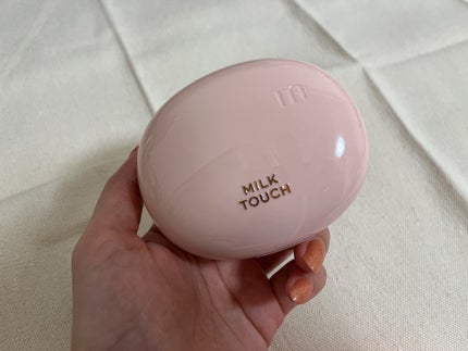 オールデイスキンフィットミルキーグロウクッション/Milk Touch/クッションファンデーションを使ったクチコミ(2枚目)