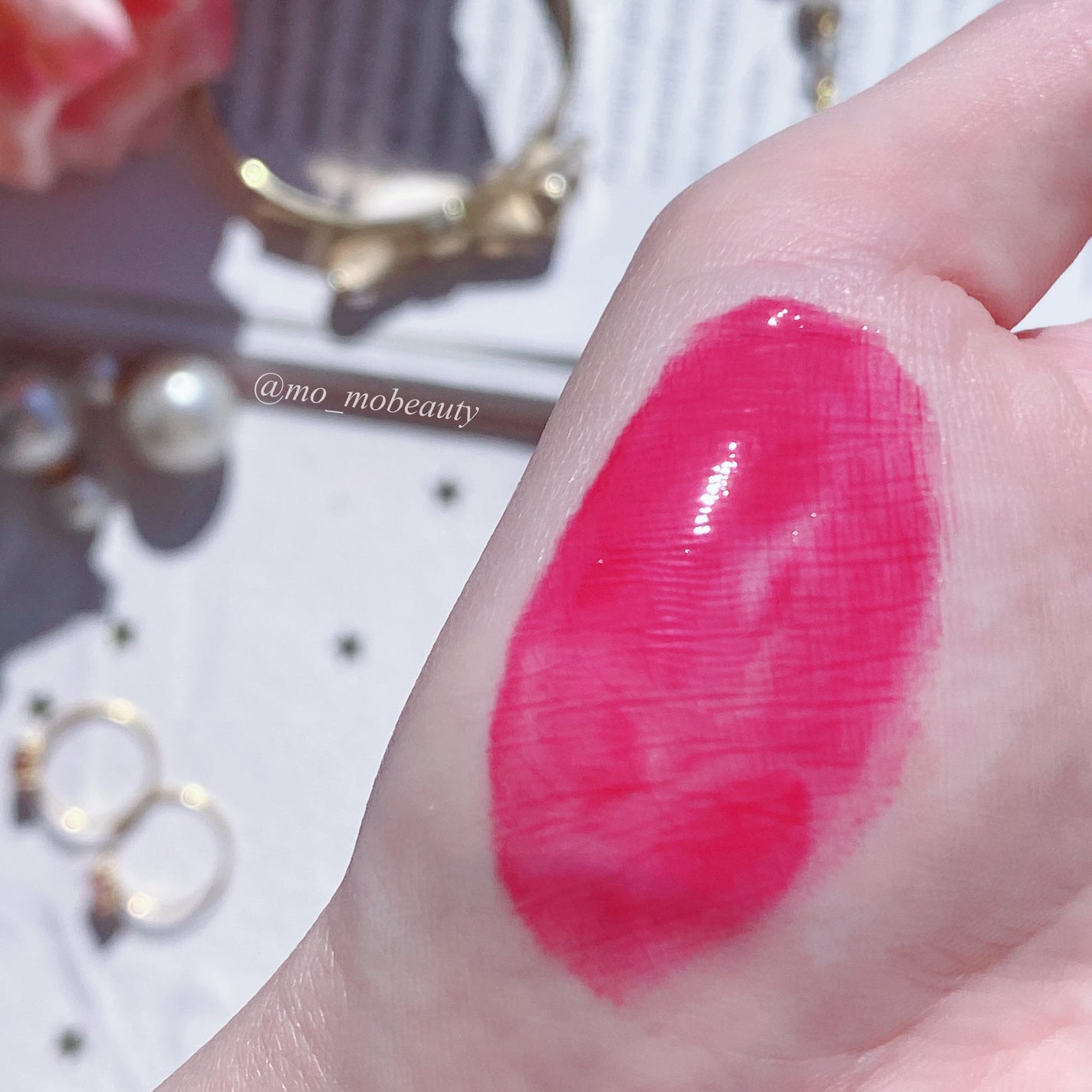 ゲットイットティントグレーズバーム/TONYMOLY/リップティントを使ったクチコミ(3枚目)