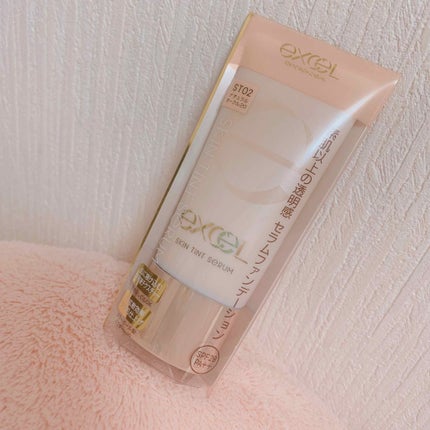 スキンティントセラム/excel/リキッドファンデーションを使ったクチコミ(1枚目)