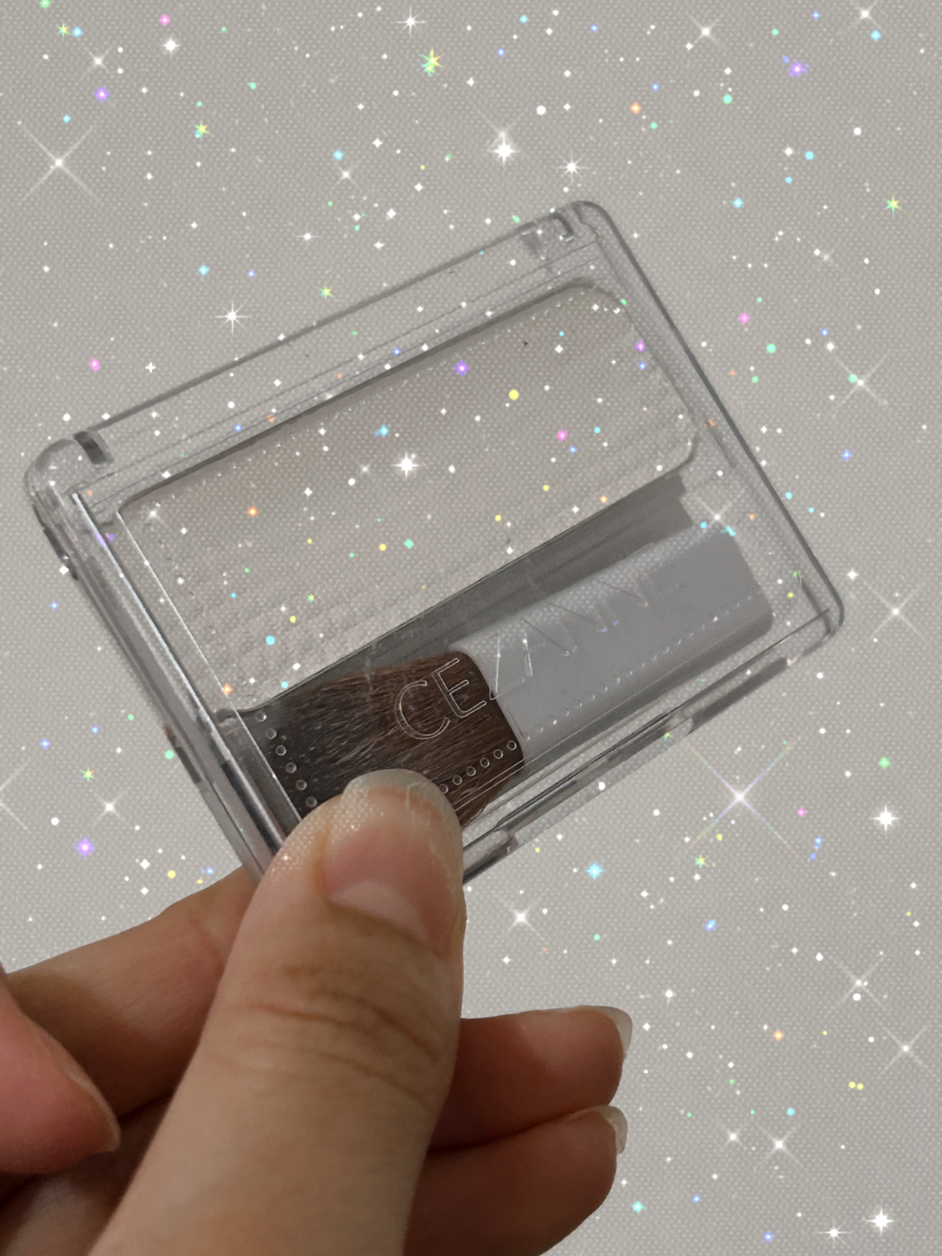 フェース コントロール カラー 1 ホワイト（マット）/CEZANNE/プレストパウダーを使ったクチコミ（1枚目）