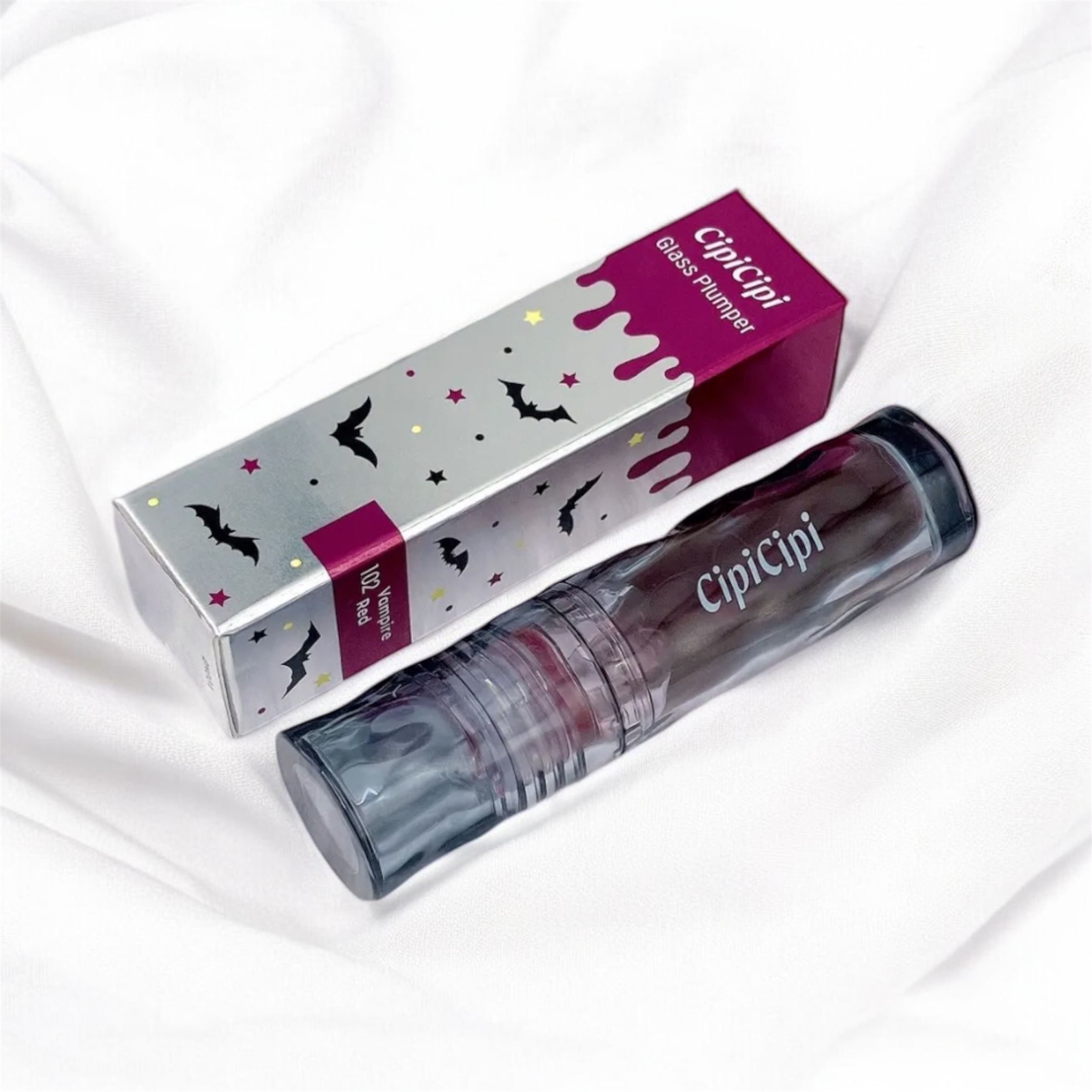 ガラスプランパー 102 ヴァンパイアレッド/CipiCipi/リッププランパーを使ったクチコミ（2枚目）