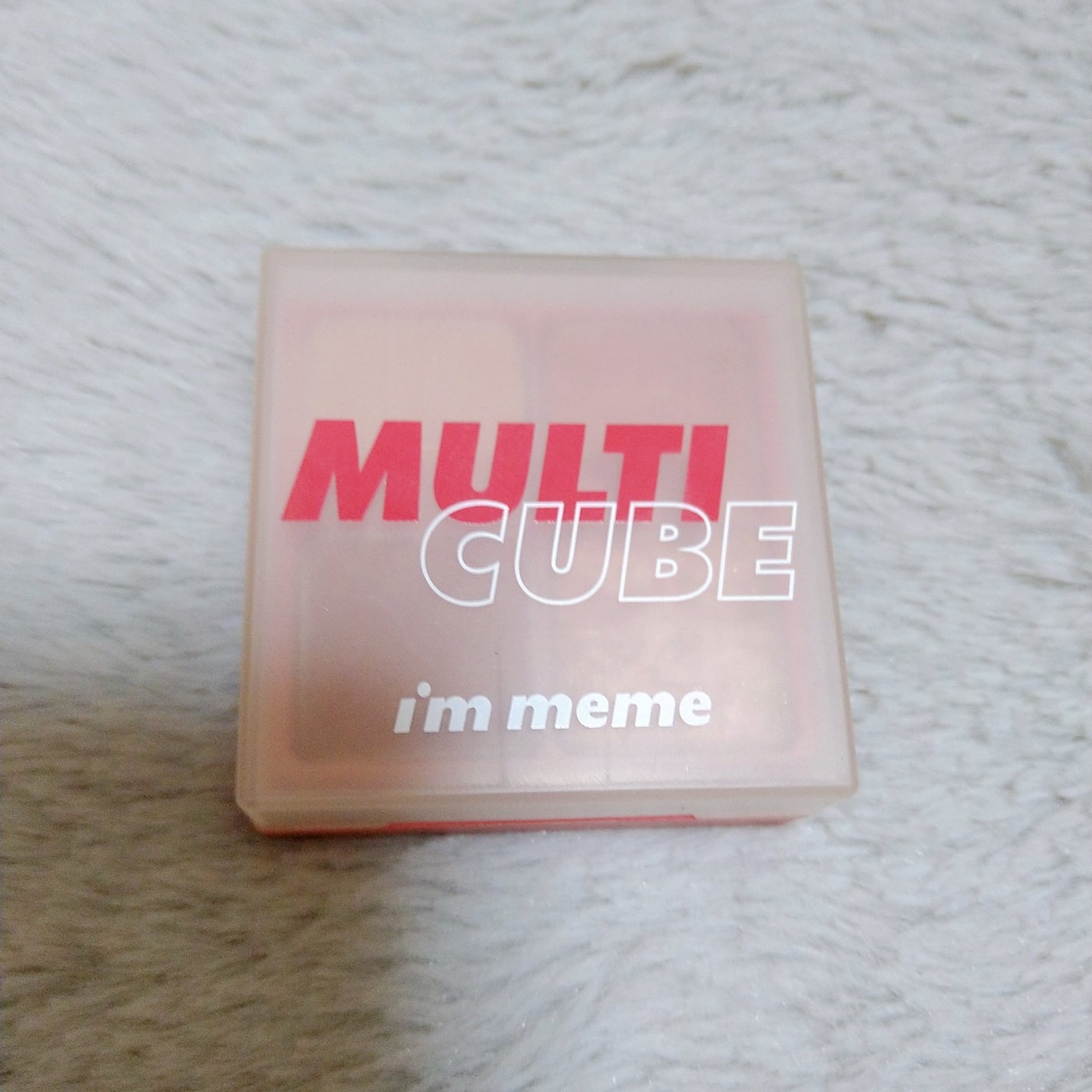 マルチキューブ/i’m meme/アイシャドウパレットを使ったクチコミ(1枚目)