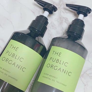 THE PUBLIC ORGANIC　スーパーバウンシー 
DM シャンプー　DM ヘア トリートメント

ベスコスに選ばれてたり話題だったので買ってみました！
めっちゃ良い匂いでした🥺
マンダリンオレ