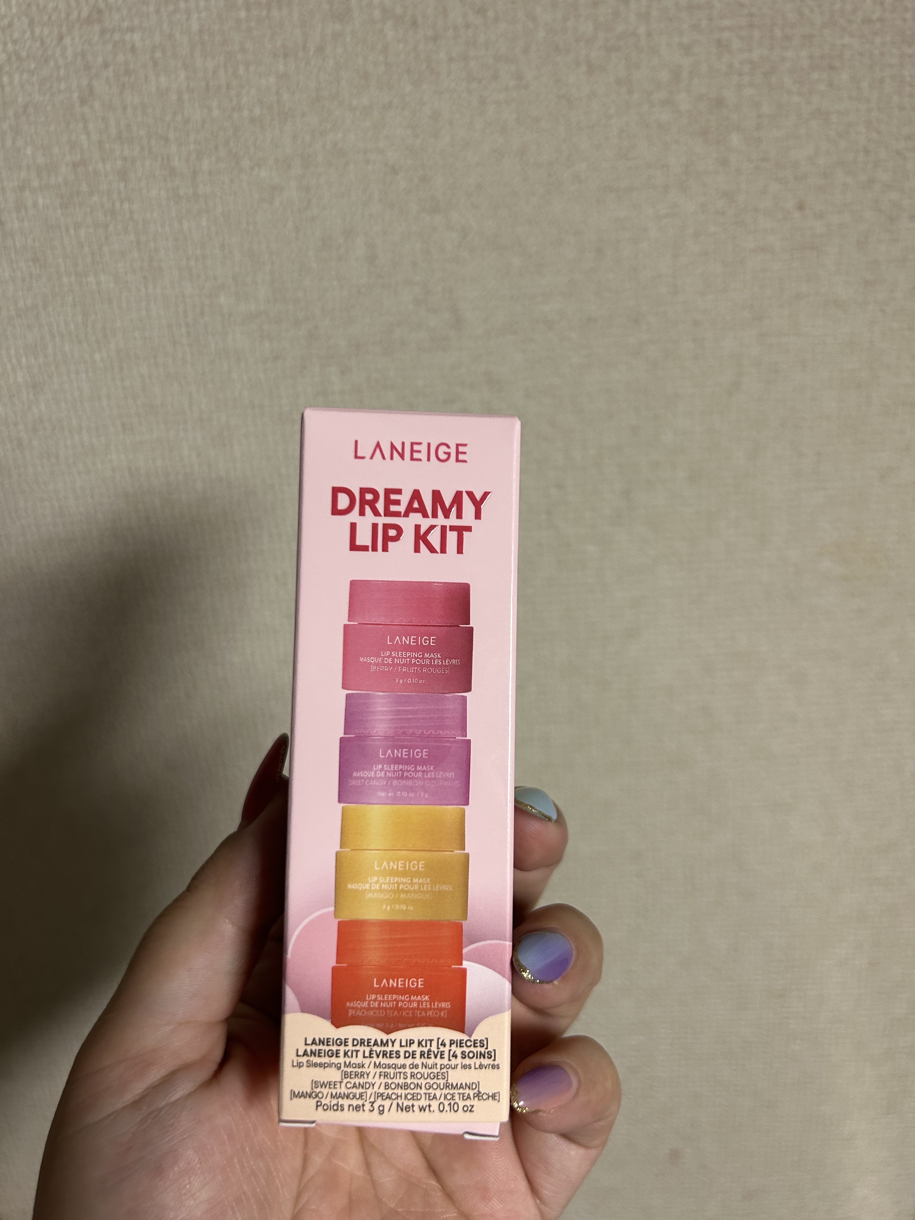 リップスリーピングマスク ドリーミーリップキット/LANEIGE/その他キットセットを使ったクチコミ（1枚目）
