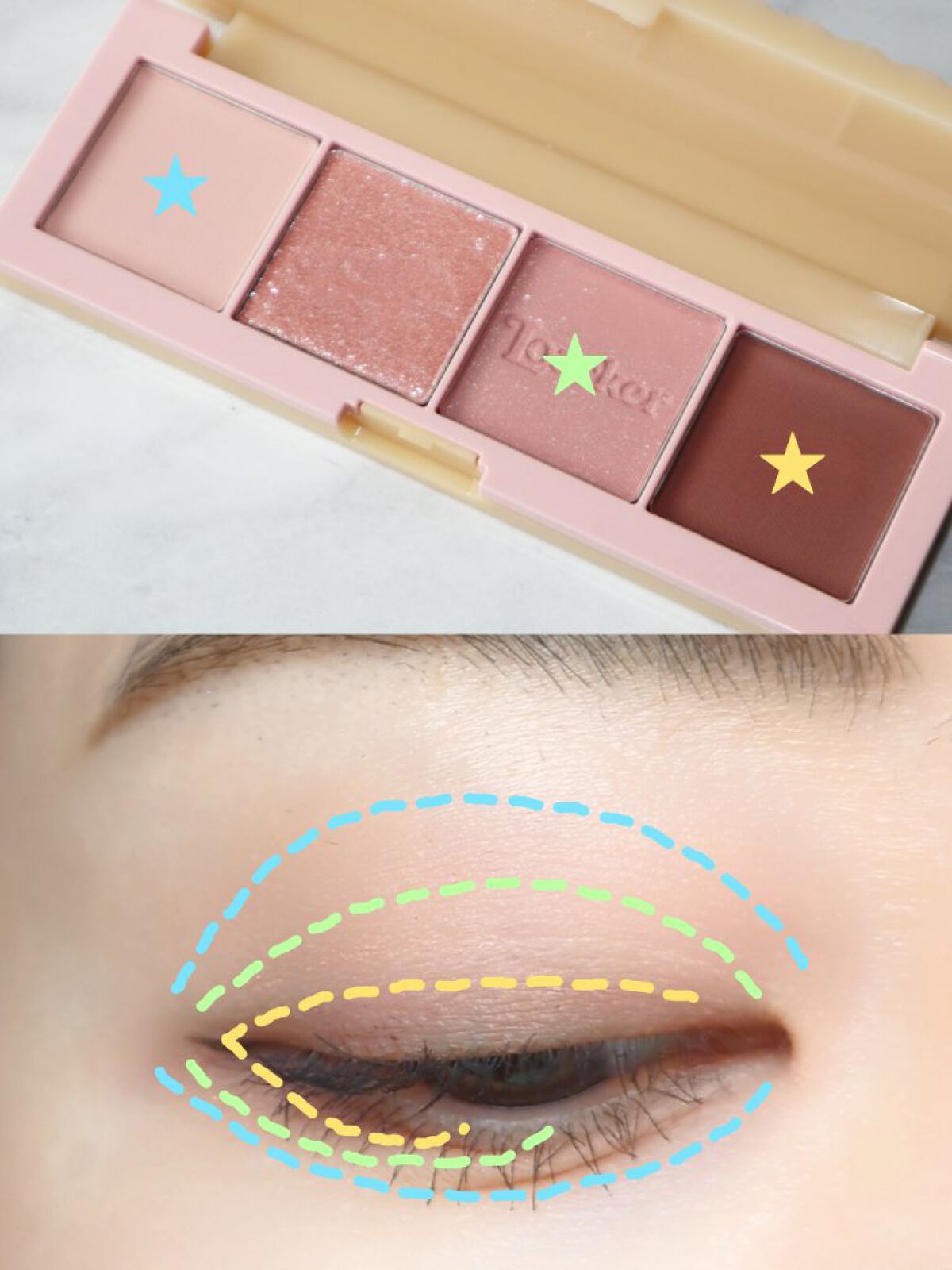 ローカー プレイカラーアイズミニ/ETUDE/アイシャドウパレットを使ったクチコミ（2枚目）