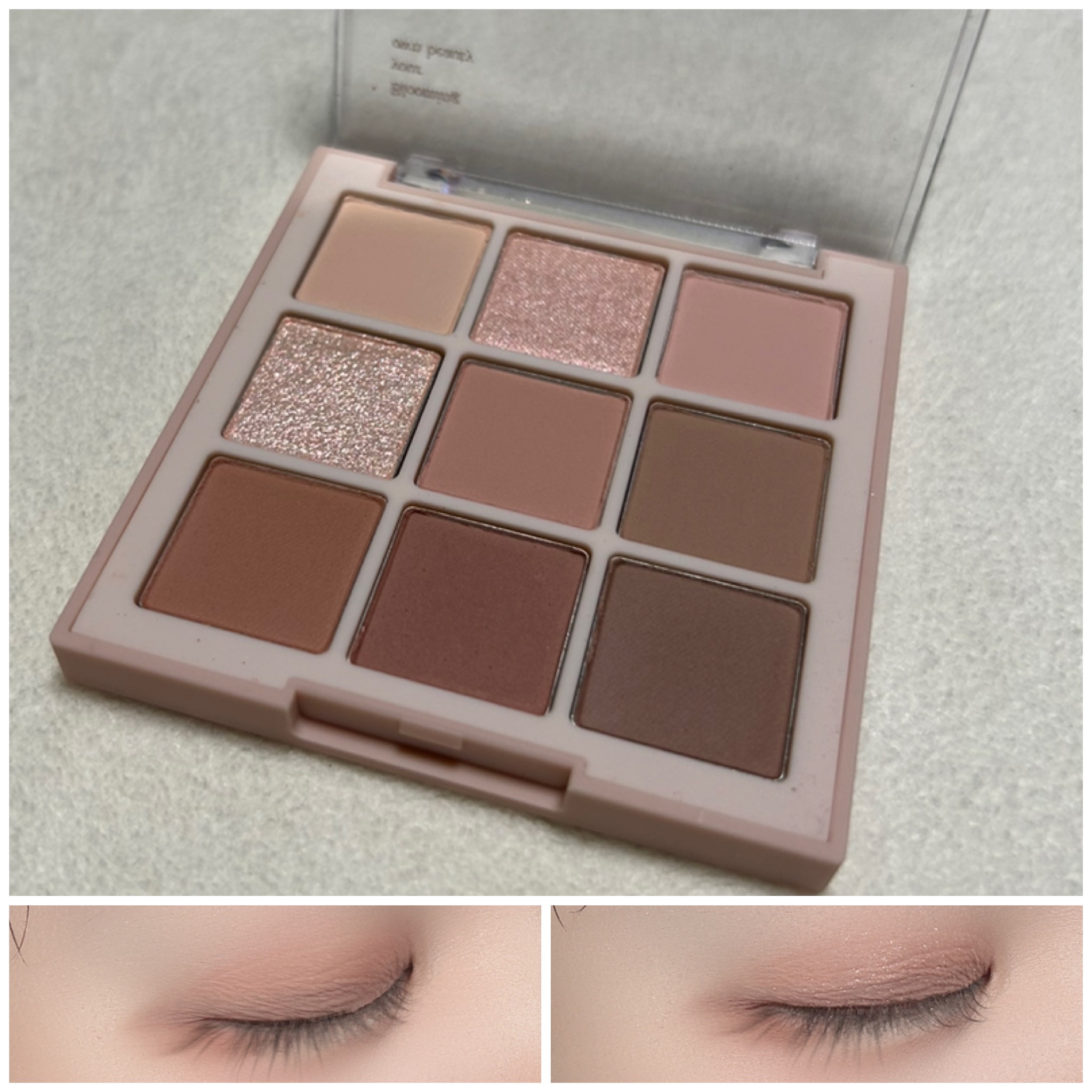 シャドウパレット/dasique/アイシャドウパレットを使ったクチコミ（3枚目）