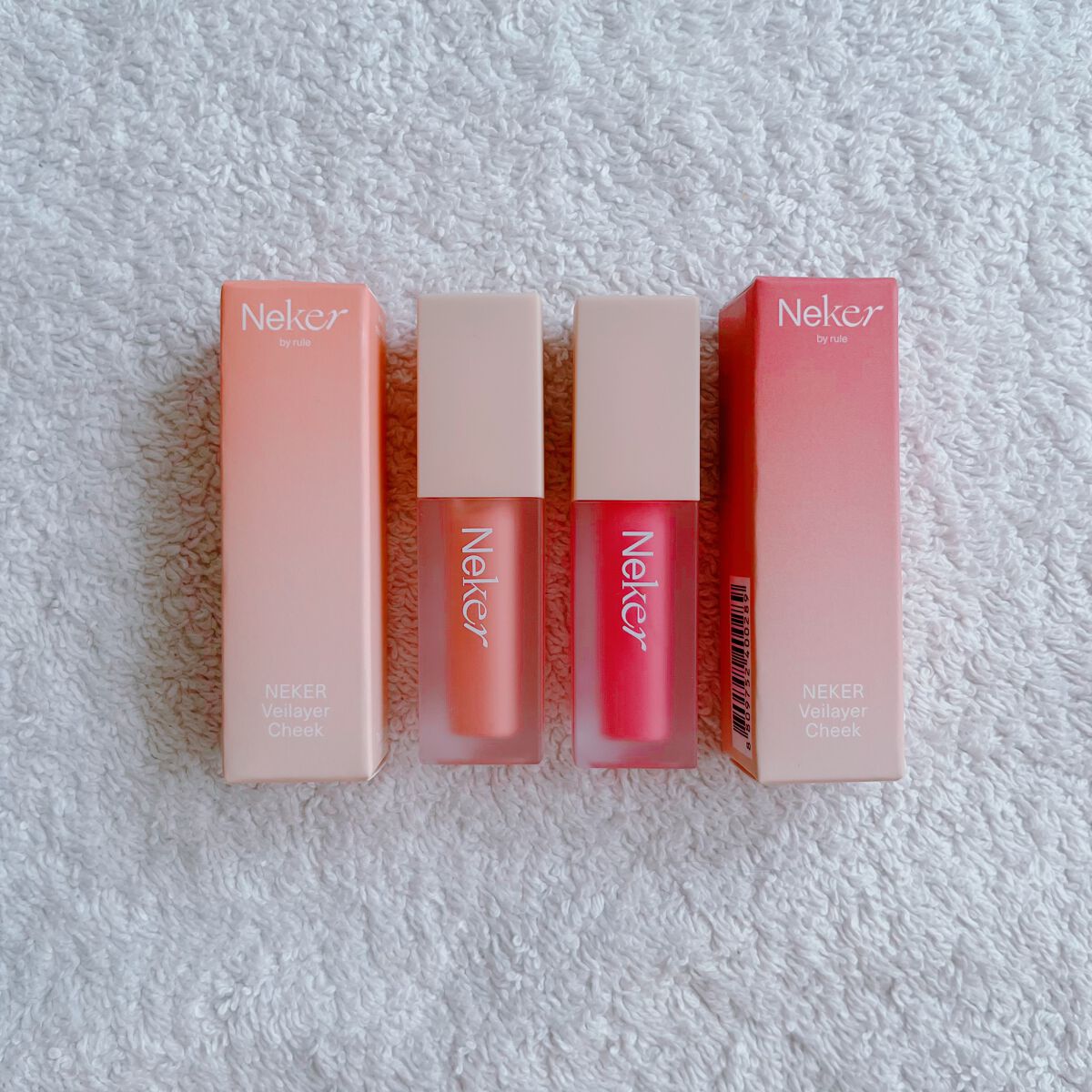 ベールレイヤーチーク/Neker /リキッドチークを使ったクチコミ(1枚目)