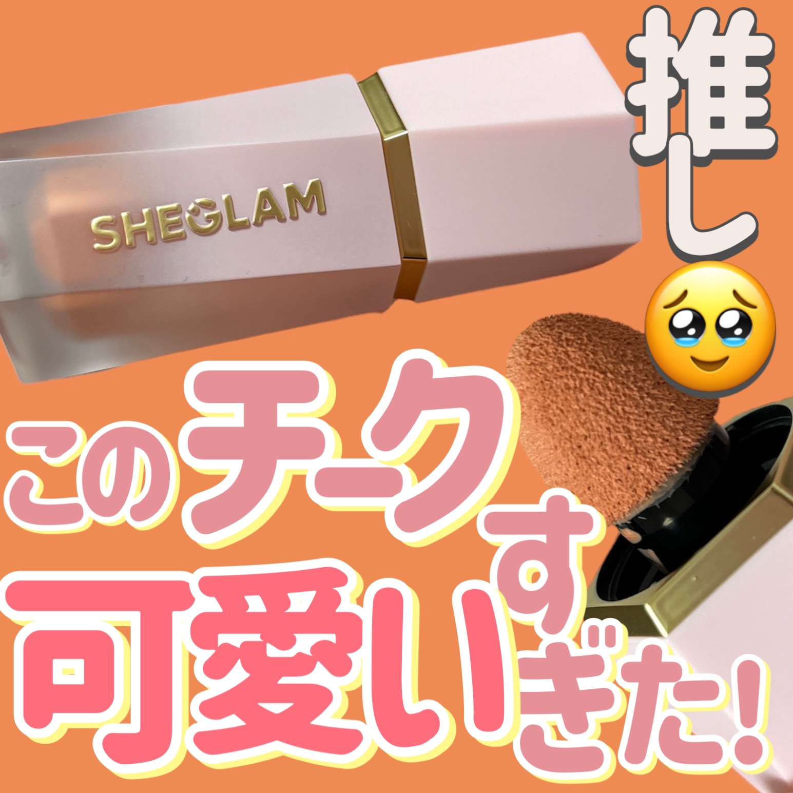 シーグラム カラーブルーム リキッドブラッシュ/SHEGLAM/リキッドチークを使ったクチコミ（1枚目）