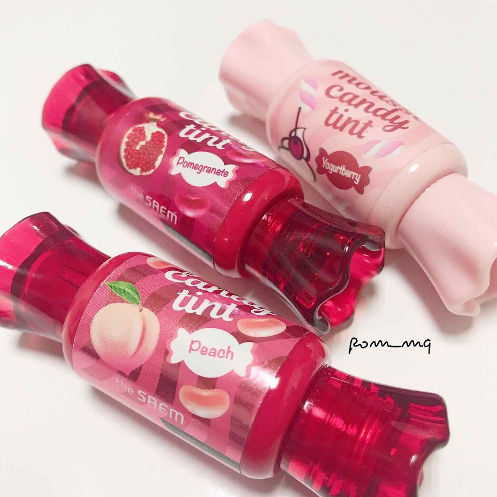 ムース キャンディー ティント/the SAEM/リップティントを使ったクチコミ（1枚目）