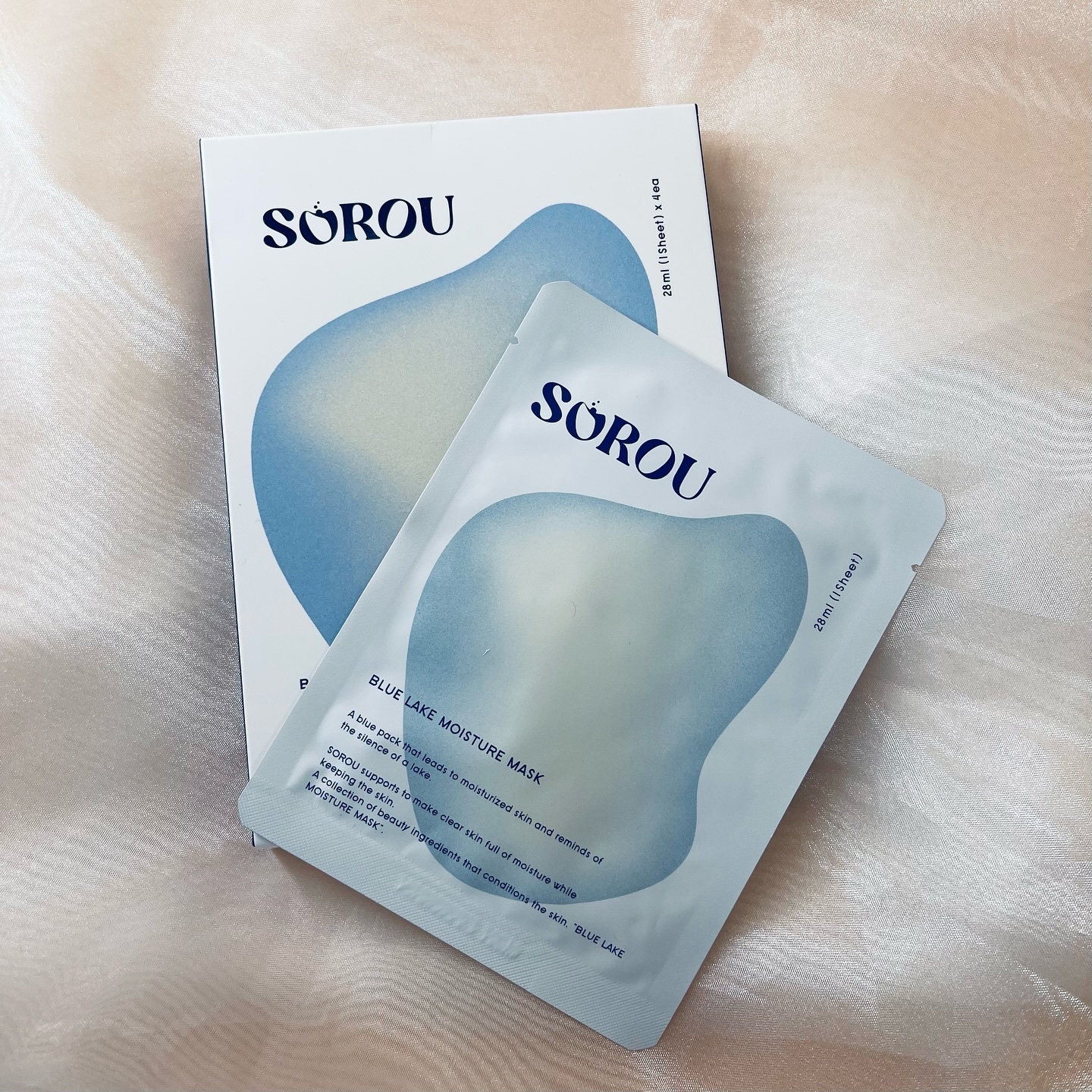 ブルー レイク モイスチャー マスク/SOROU/シートマスク・パックを使ったクチコミ（1枚目）