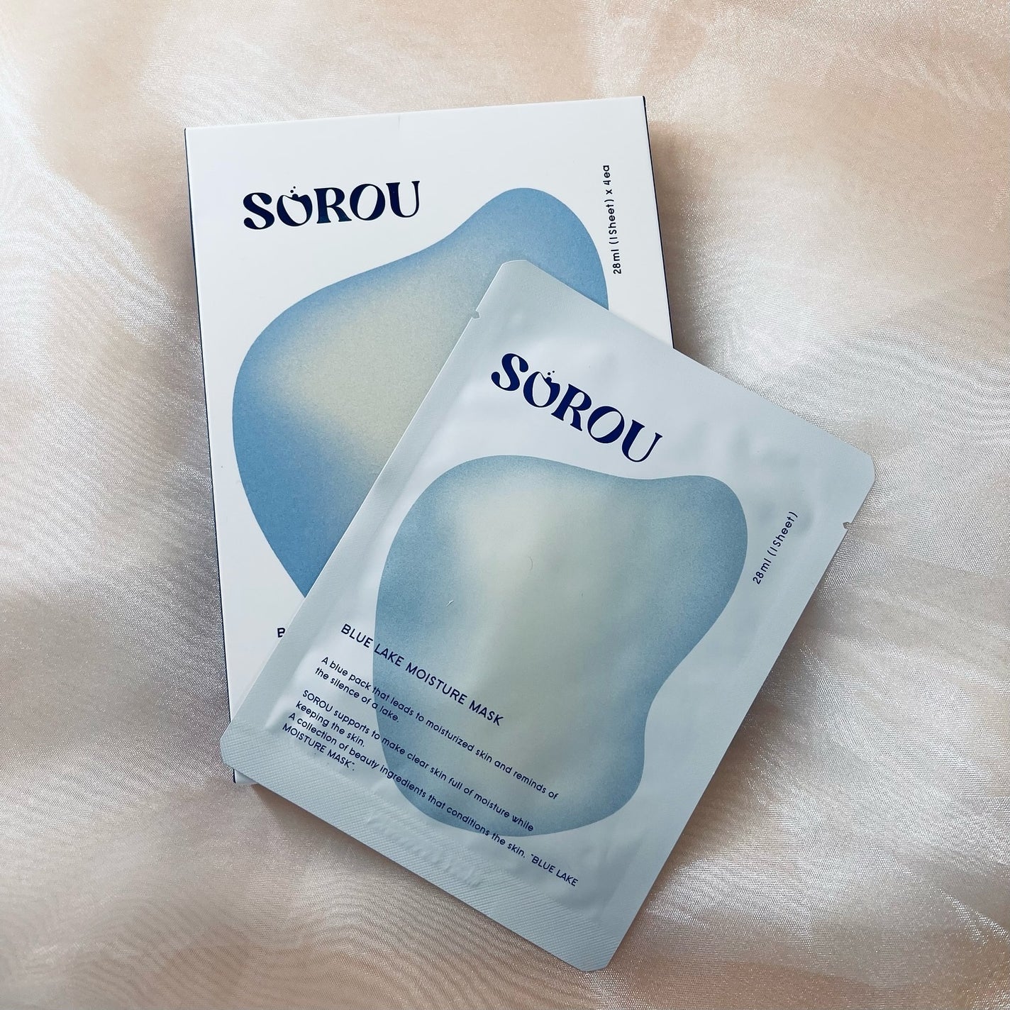 ブルー レイク モイスチャー マスク/SOROU/シートマスク・パックを使ったクチコミ(1枚目)