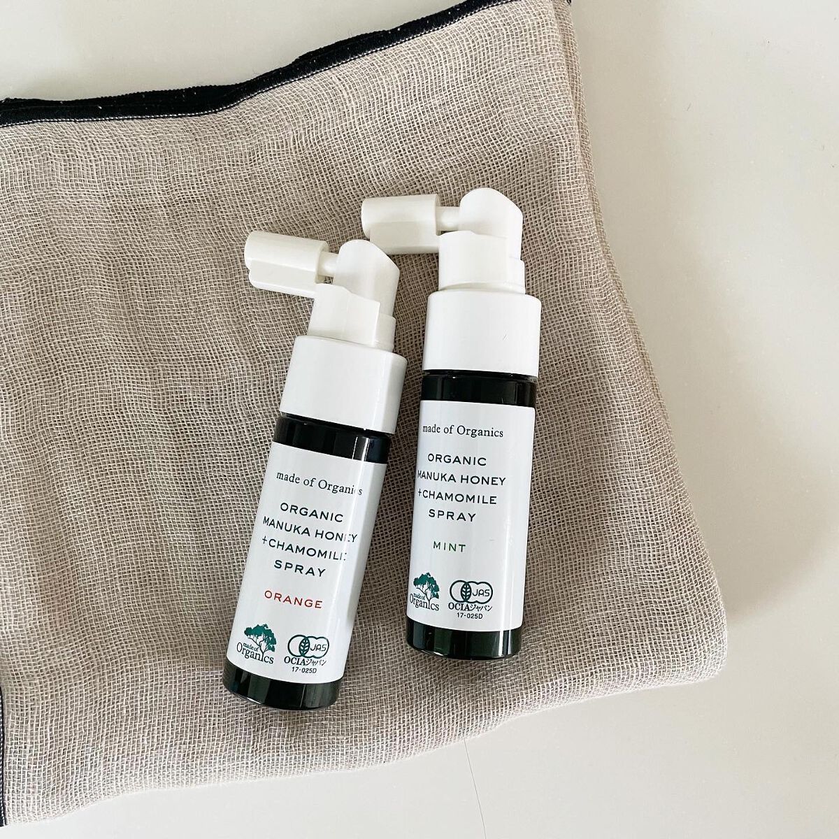 マヌカハニー+カモミールスプレー/made of Organics/その他オーラルケアを使ったクチコミ(1枚目)
