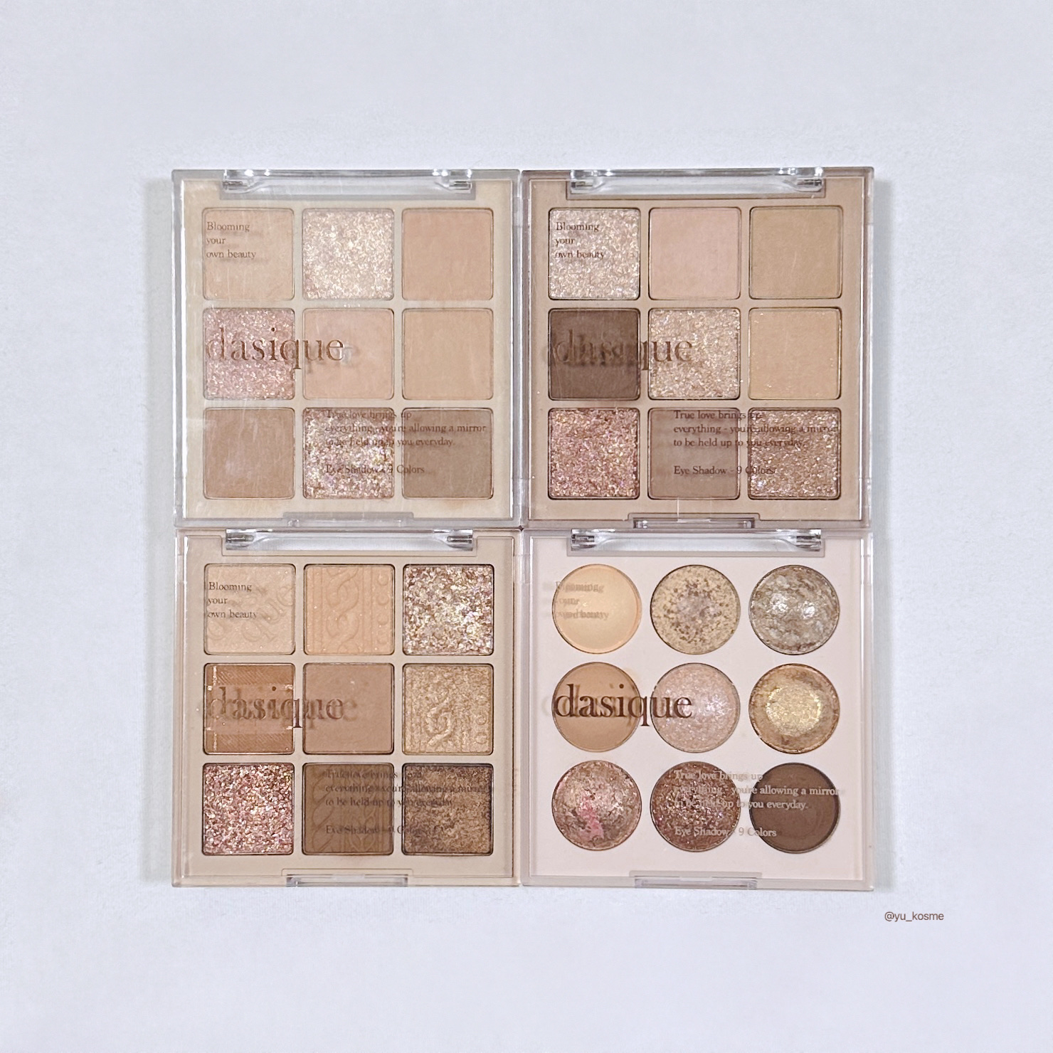 シャドウパレット/dasique/アイシャドウパレットを使ったクチコミ（1枚目）