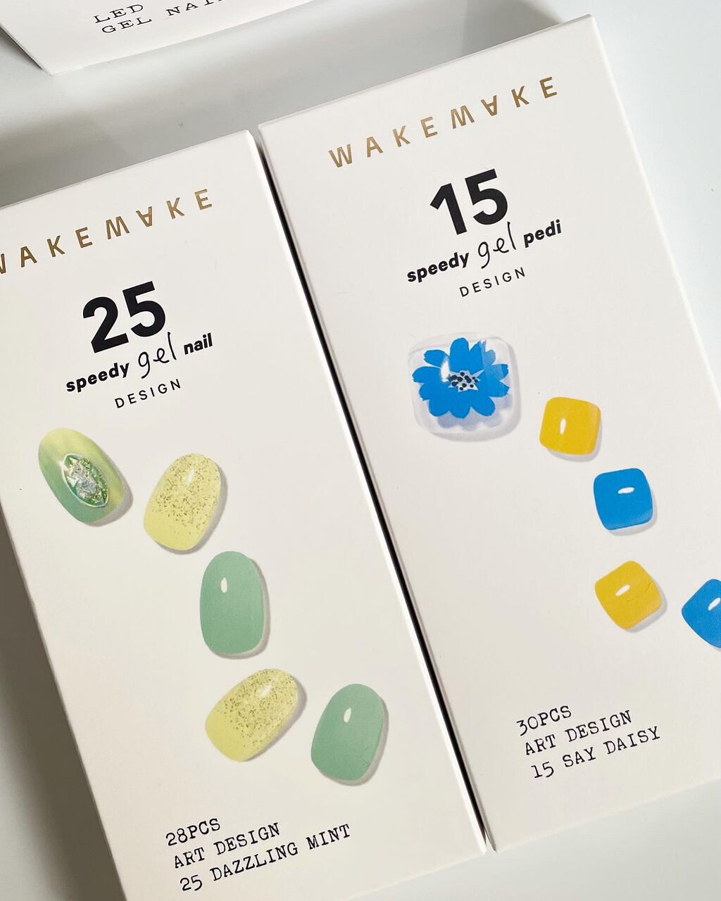 スピーディージェルネイル/wakemake/マニキュアを使ったクチコミ（2枚目）