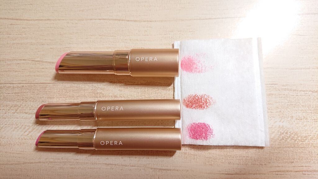 オペラ シアーリップカラー RN 03 ピーチピンク/OPERA/リップグロスを使ったクチコミ（1枚目）