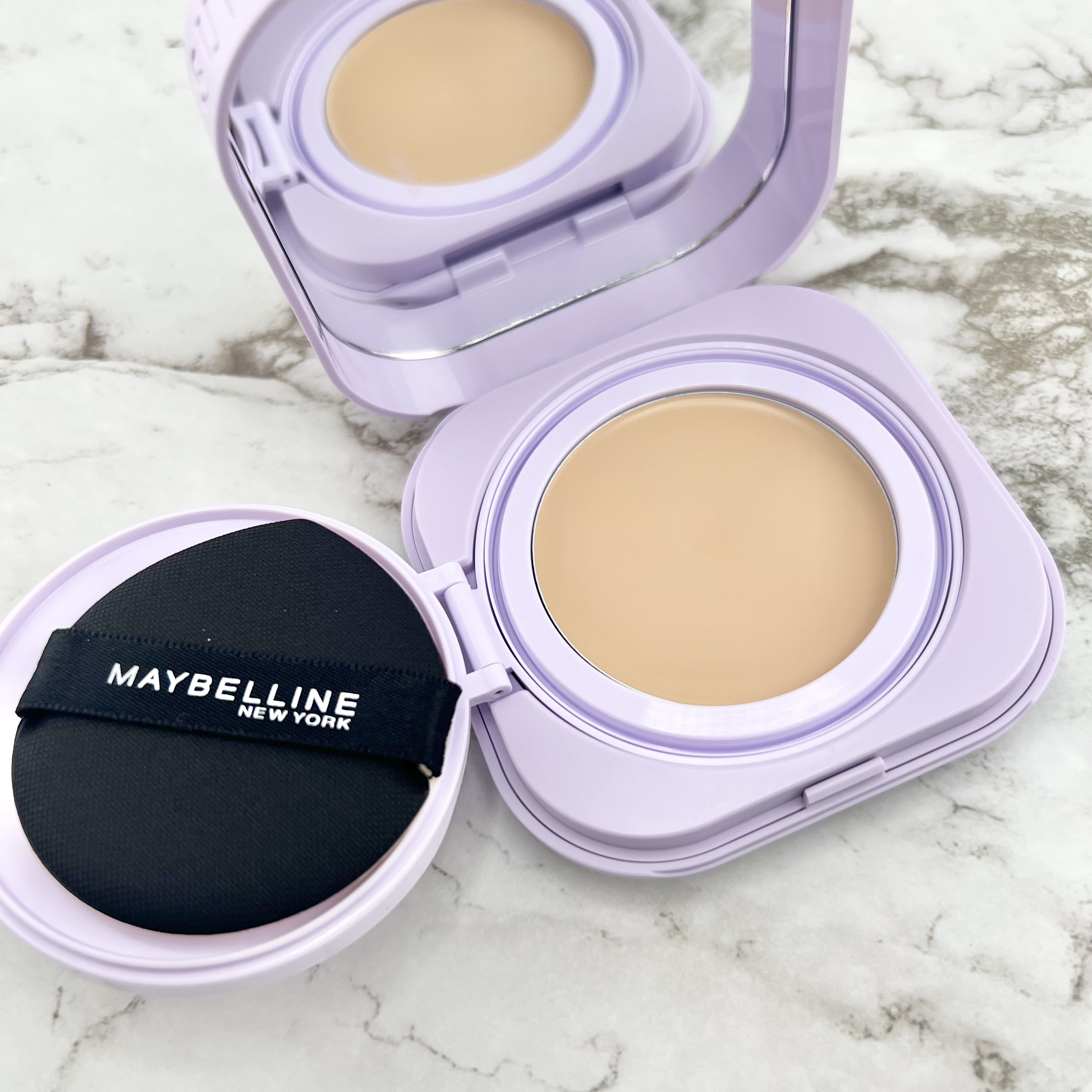 SPステイ クリームパクト ファンデーション/MAYBELLINE NEW YORK/クリーム・エマルジョンファンデーションを使ったクチコミ（2枚目）