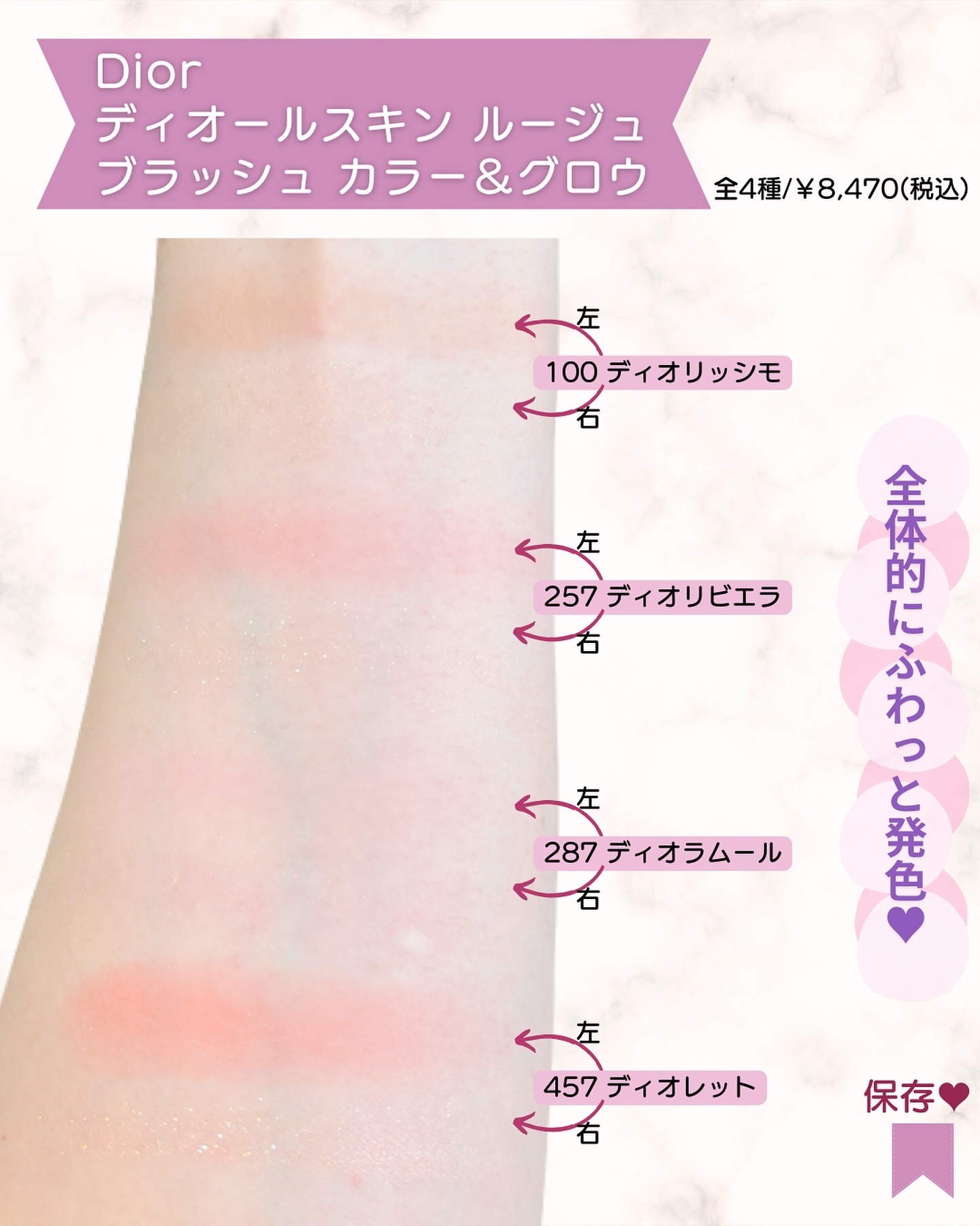 ディオールスキン ルージュ ブラッシュ カラー＆グロウ/Dior/パウダーチークを使ったクチコミ（3枚目）