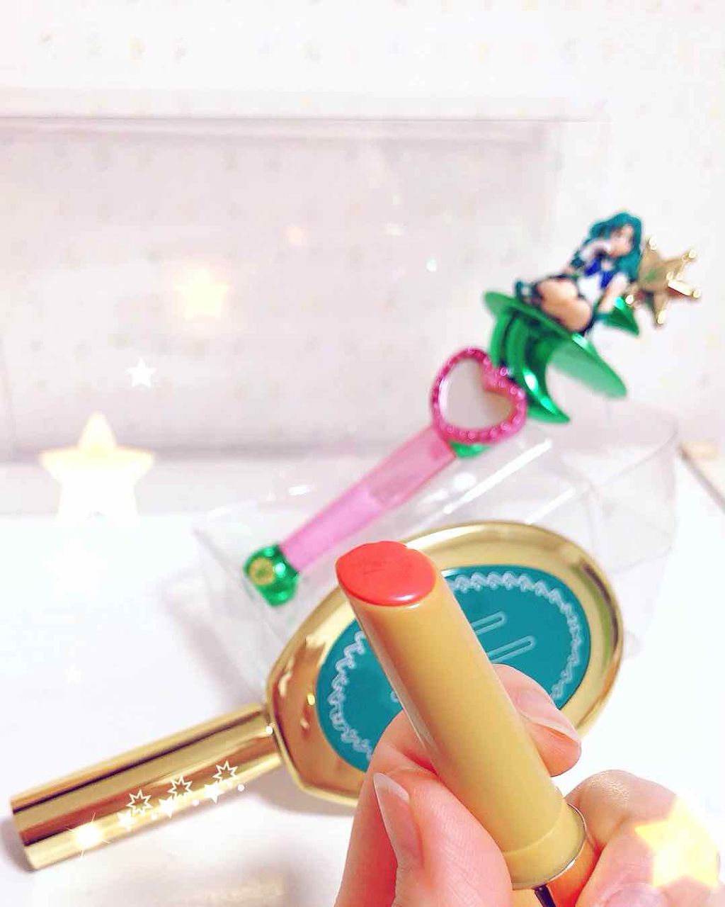 ディープアクアミラールージュ/ミラクルロマンス/口紅を使ったクチコミ（2枚目）