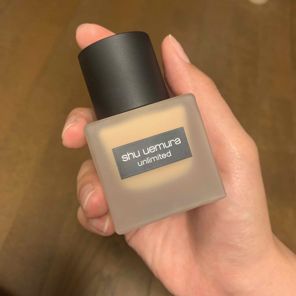 (旧)アンリミテッド ラスティング フルイド/shu uemura/リキッドファンデーションを使ったクチコミ(4枚目)