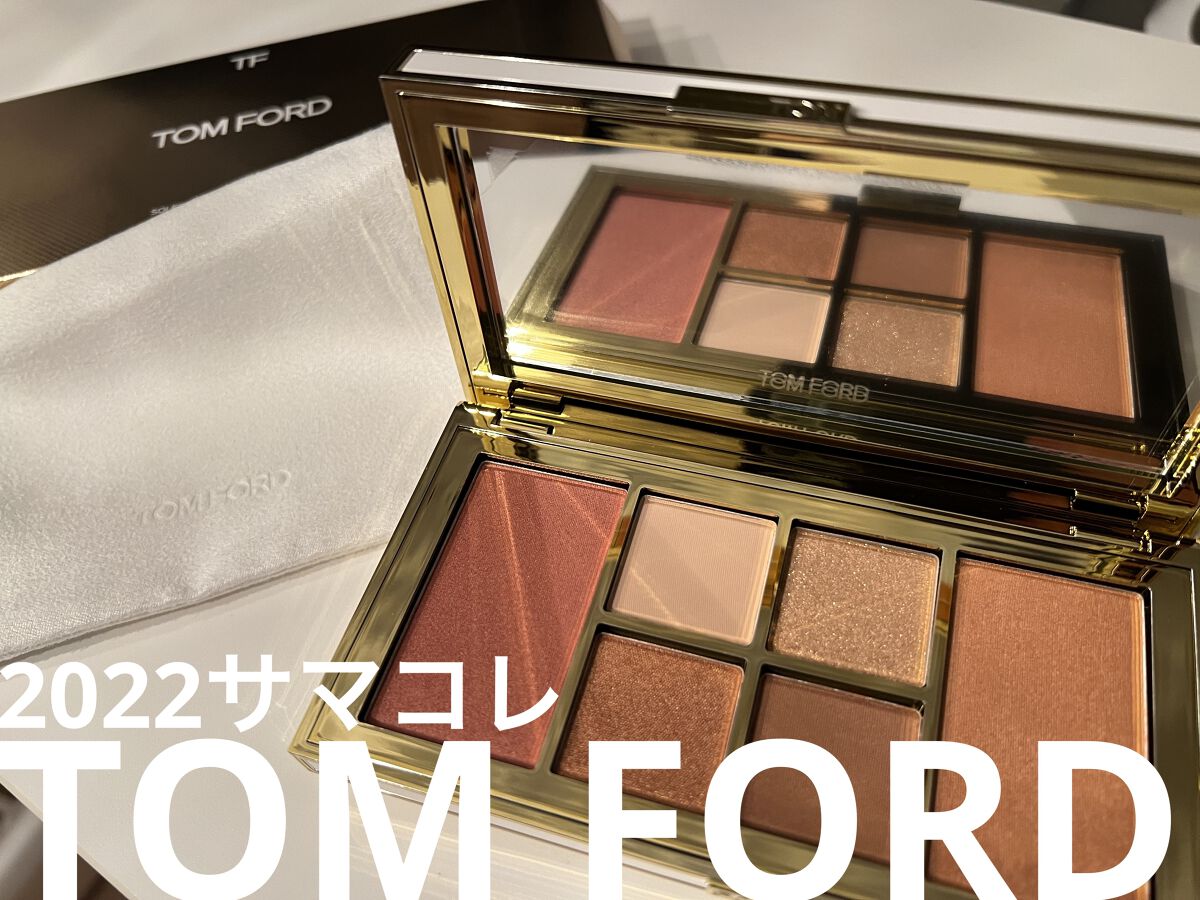 TOM FORD BEAUTY ソレイユ アイ カラー クォード  ソレイユ ブルロン コレクションのクチコミ「TOM FORD BEAUTY

ソレイユ アイ アンド チーク パレット ​
限定品 01A.....」（1枚目）