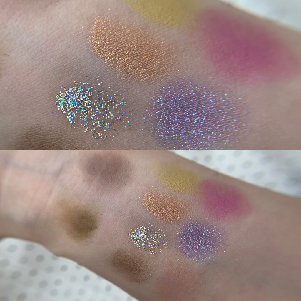 GODDESS 9 EYESHADOW 02/SUSISU/アイシャドウパレットを使ったクチコミ（2枚目）