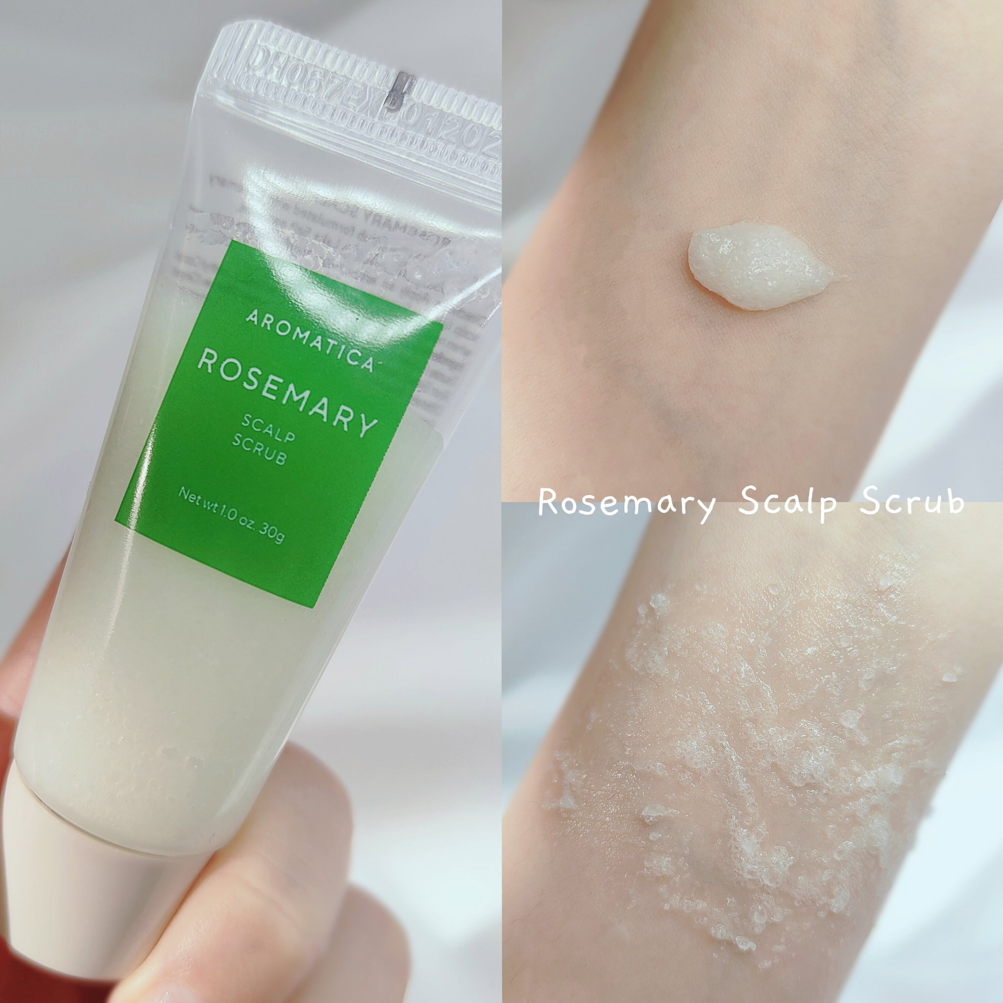 ローズマリー ヘア トライアルセット/AROMATICA/トライアルキットを使ったクチコミ（2枚目）