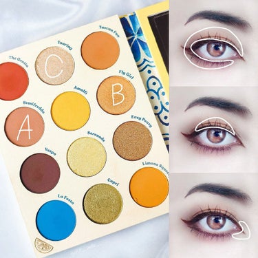 Limoncello Eyeshadow Palette/ColourPop/アイシャドウパレットを使ったクチコミ（3枚目）