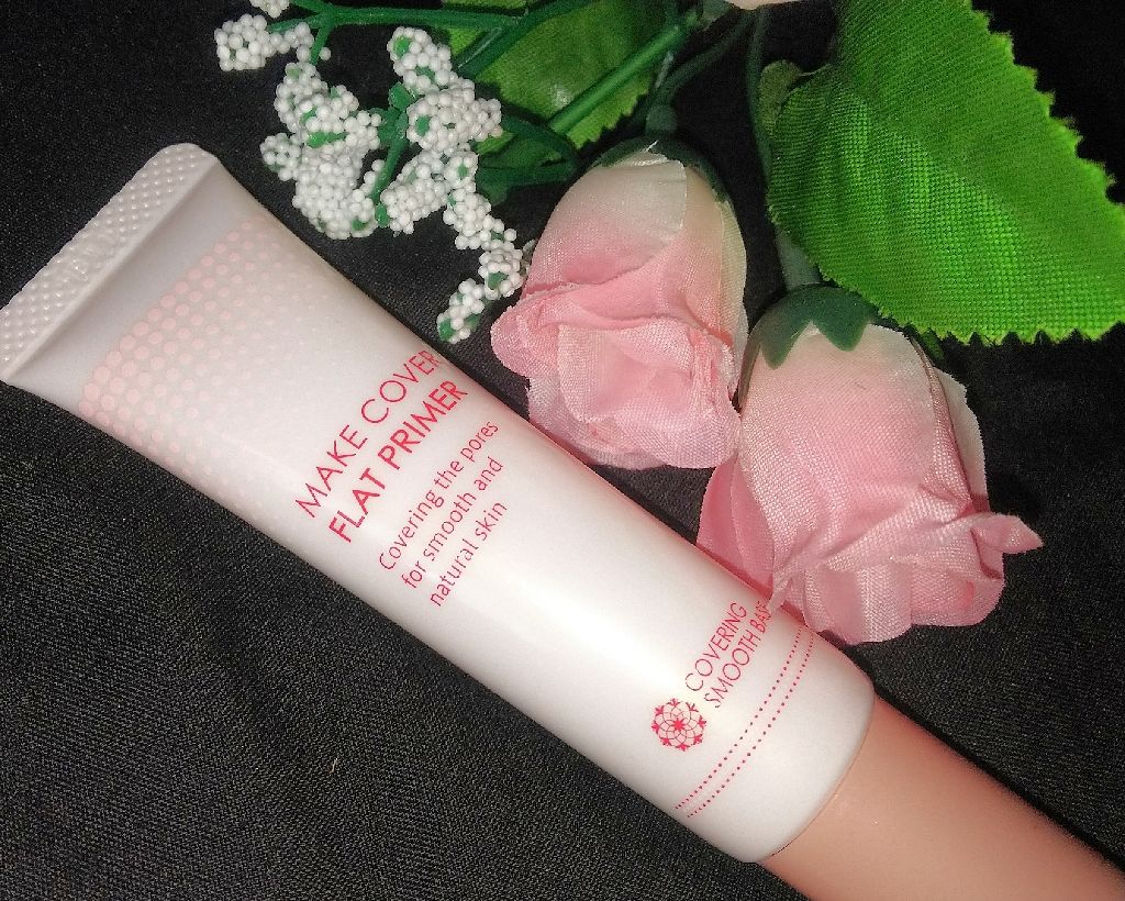 MAKE COVER フラットプライマーのクチコミ「夏になるとますますメイク崩れが気になりますよね…😭

評価の高いセザンヌの皮脂テカリ防止下地使.....」（1枚目）