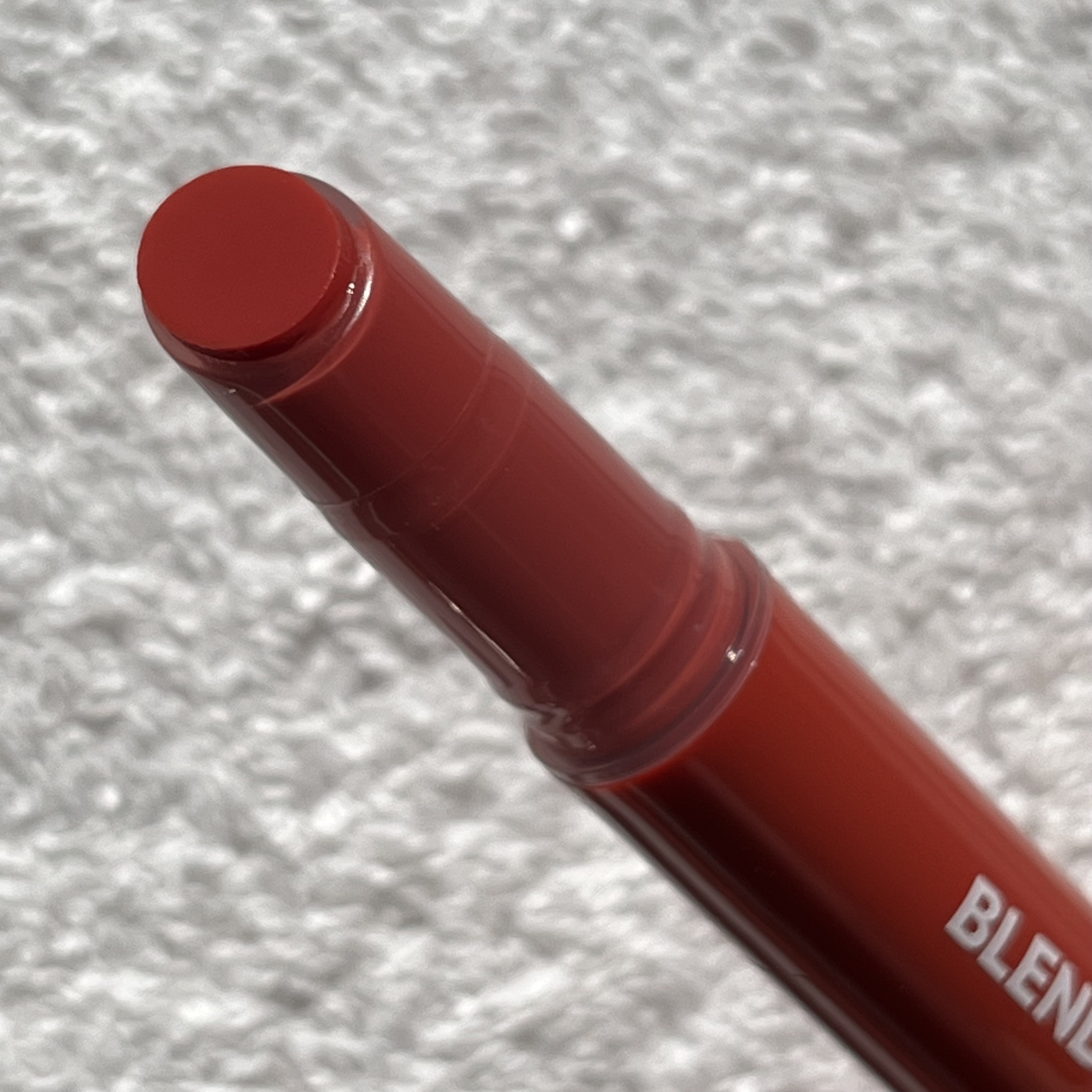 ブレンドベリー リップバルーン 002 惚気スカーレット/BLEND BERRY/口紅を使ったクチコミ（2枚目）