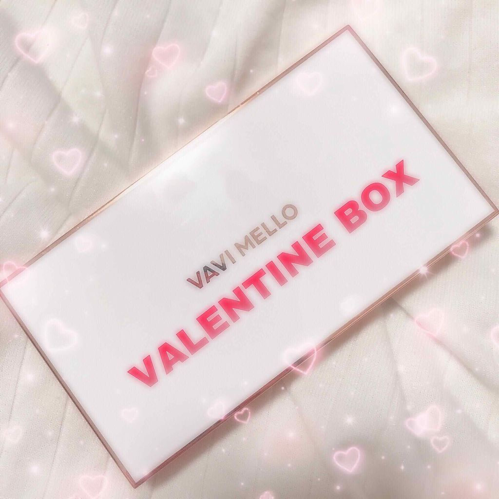 バレンタインボックス/VAVI MELLO/アイシャドウパレットを使ったクチコミ（1枚目）