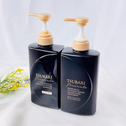 プレミアムEX インテンシブリペア <シャンプー>/コンディショナー<ヘアトリートメント> /TSUBAKI/市販シャンプーを使ったクチコミ(1枚目)