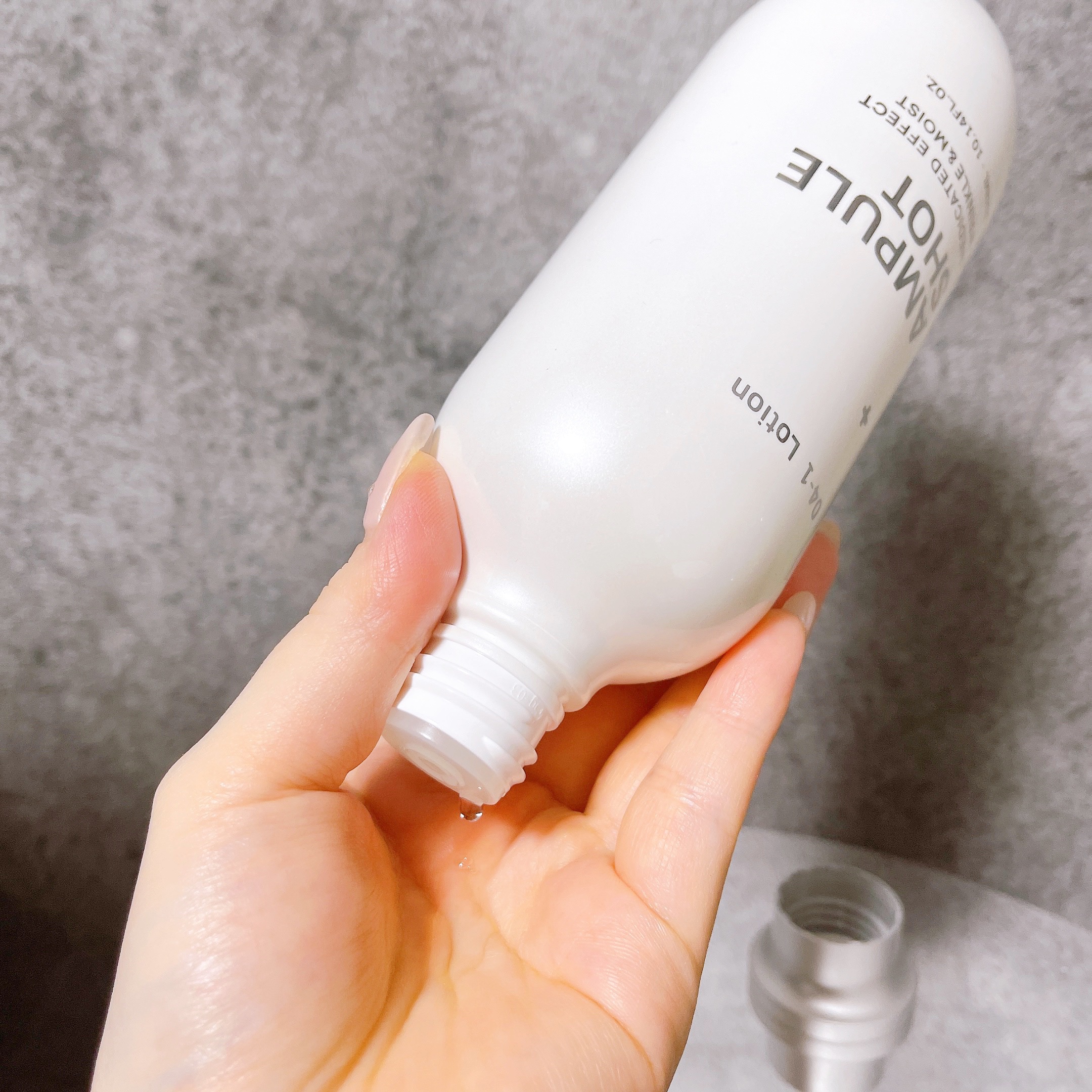 薬用 エフェクト リンクル＆モイスト ローション/AMPULE SHOT/化粧水を使ったクチコミ（2枚目）