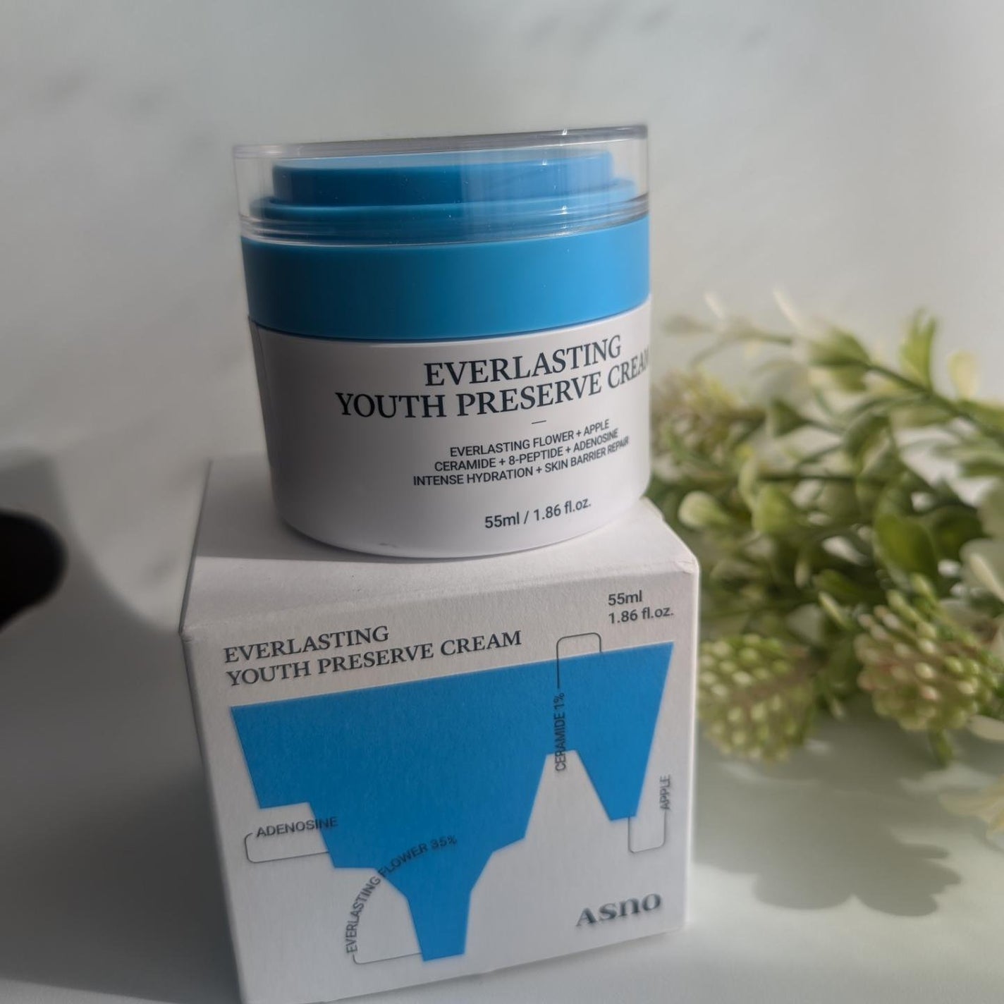 エバーラスティングユースプリザーブクリーム/ASNO/フェイスクリームを使ったクチコミ(2枚目)