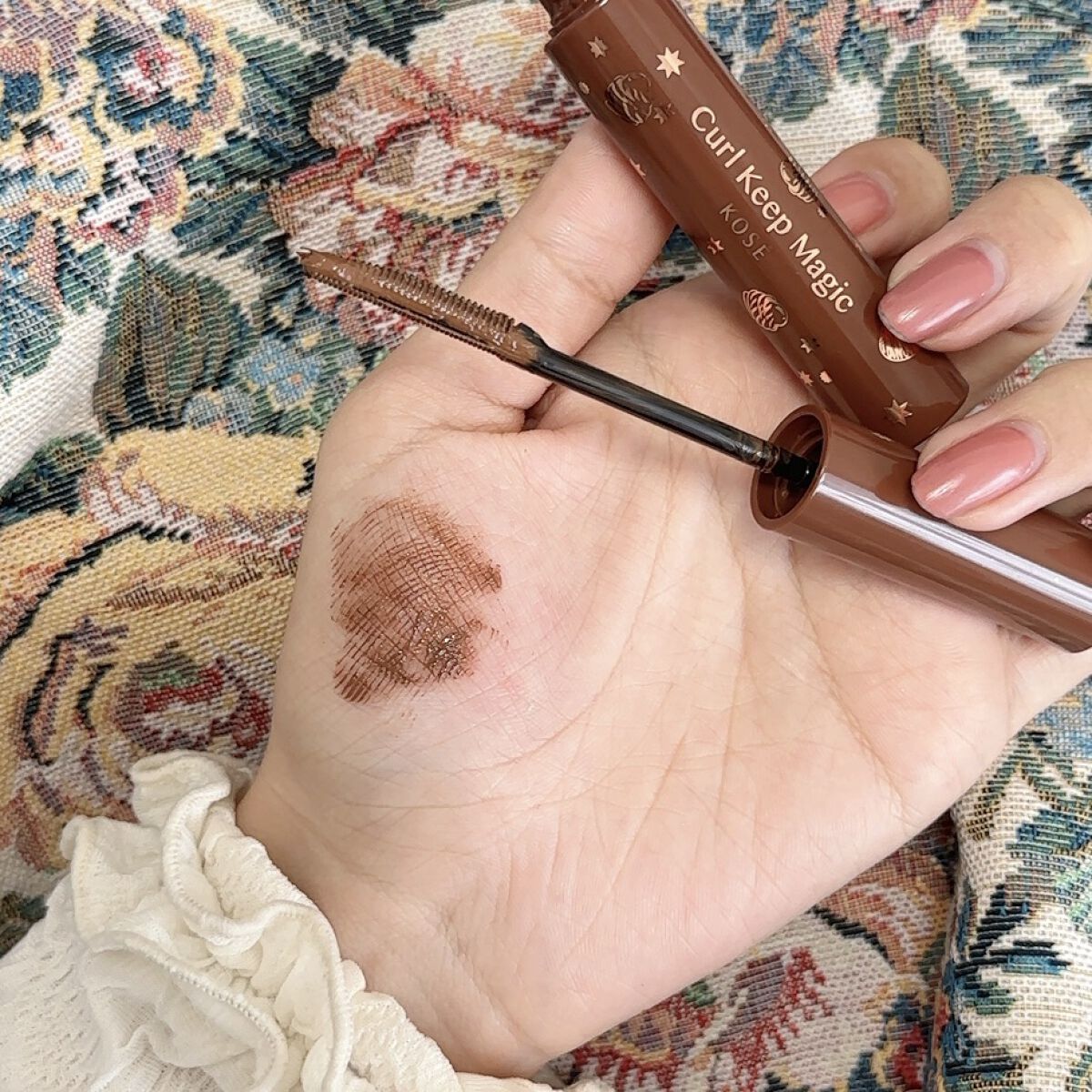 カールキープマジック リッチモンブラン（限定色）/コーセーコスメニエンス/マスカラを使ったクチコミ（2枚目）