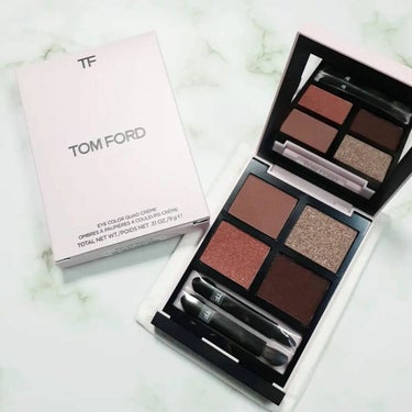 アイ カラー クォード 01CR フォビドゥン ピンク (限定品)/TOM FORD BEAUTY/アイシャドウパレットを使ったクチコミ（1枚目）