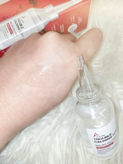 エーキュアトラブルカーミングセラム/obsero/美容液を使ったクチコミ(3枚目)