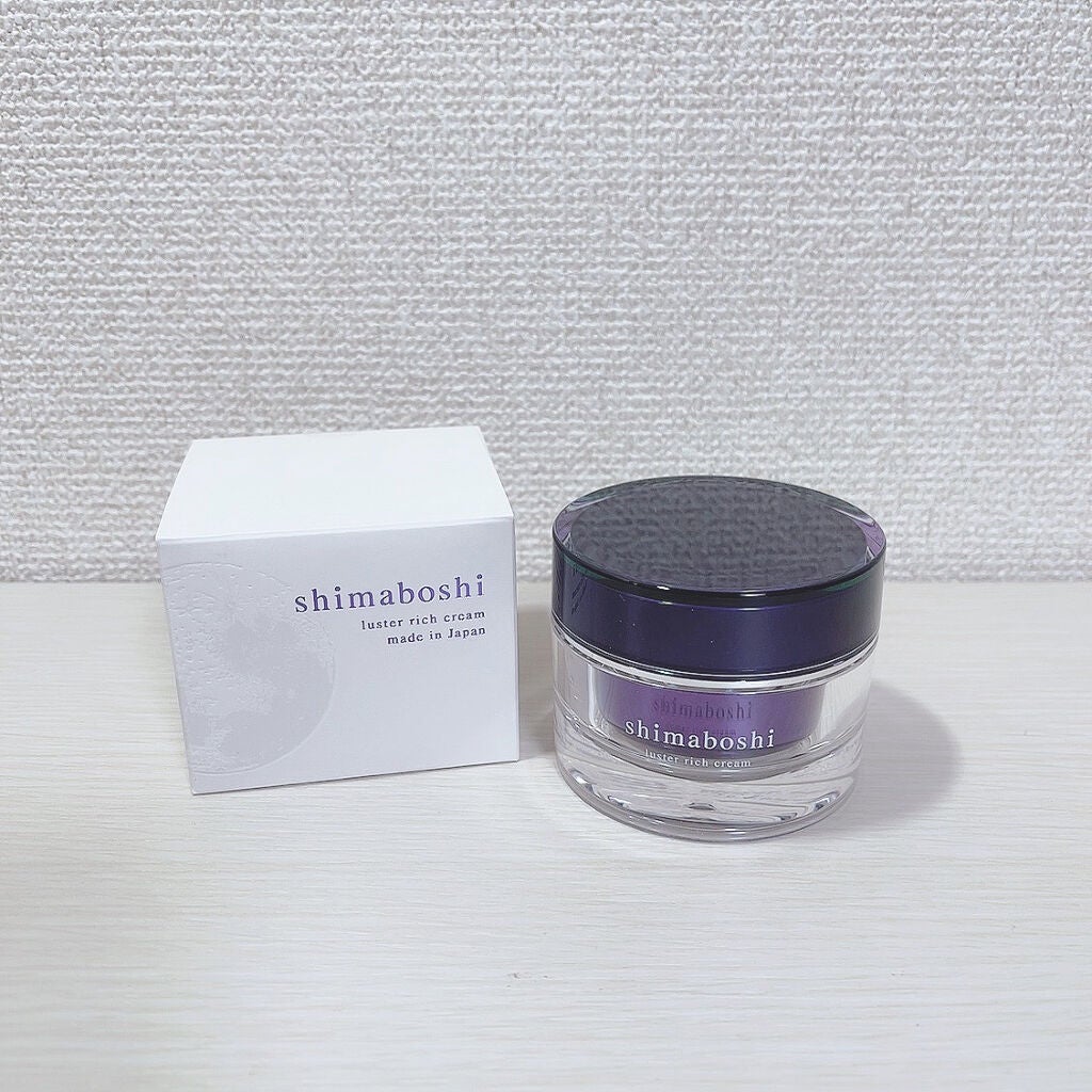 ラスターリッチクリーム/shimaboshi/フェイスクリームを使ったクチコミ(3枚目)