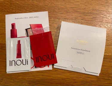 INOUI パウダーファンデーションのクチコミ「［追記］この後インウイ現品購入の為評価をつけ直しました

────────────

※サンプ.....」（1枚目）