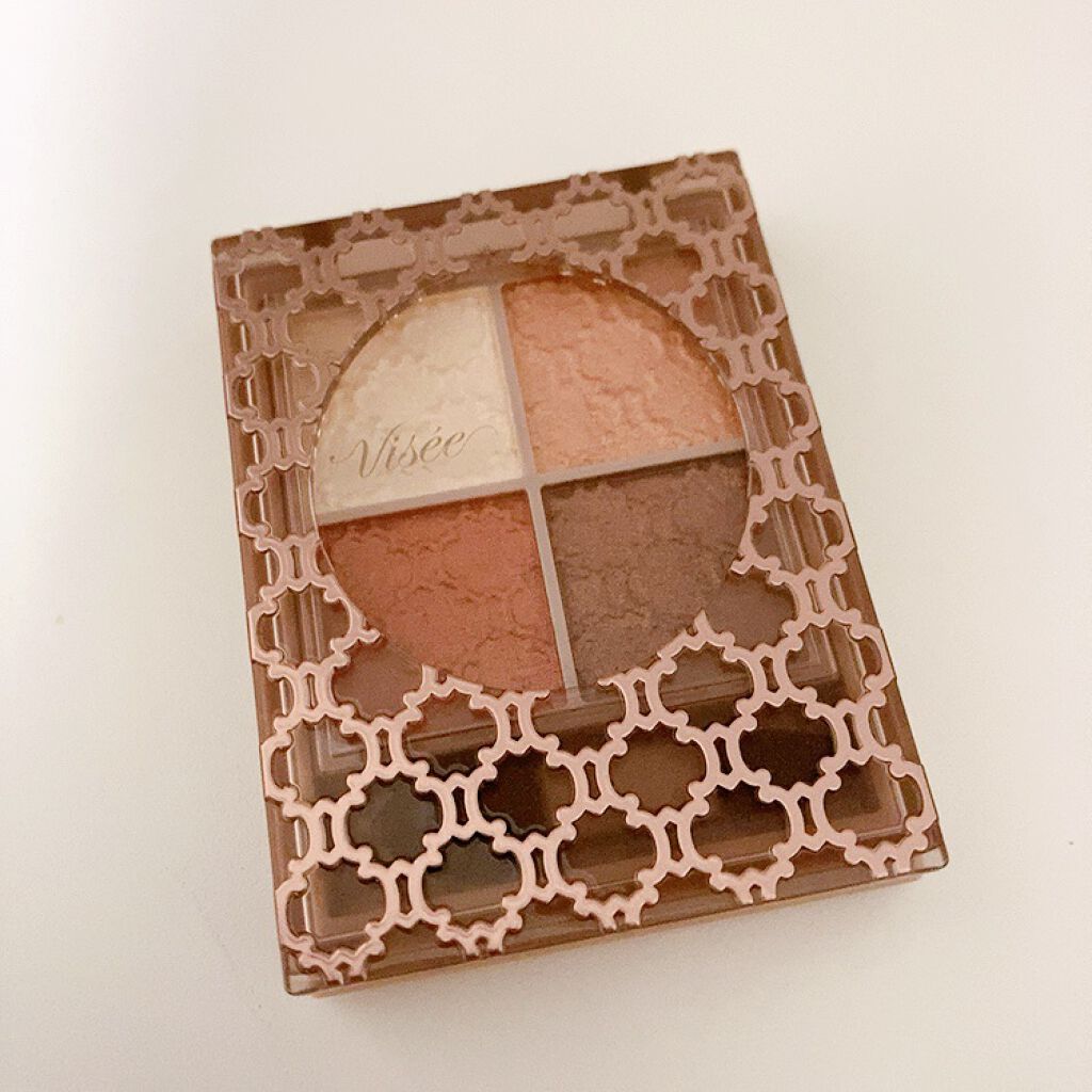 グロッシーリッチ アイズ N/Visée/アイシャドウパレットを使ったクチコミ（3枚目）