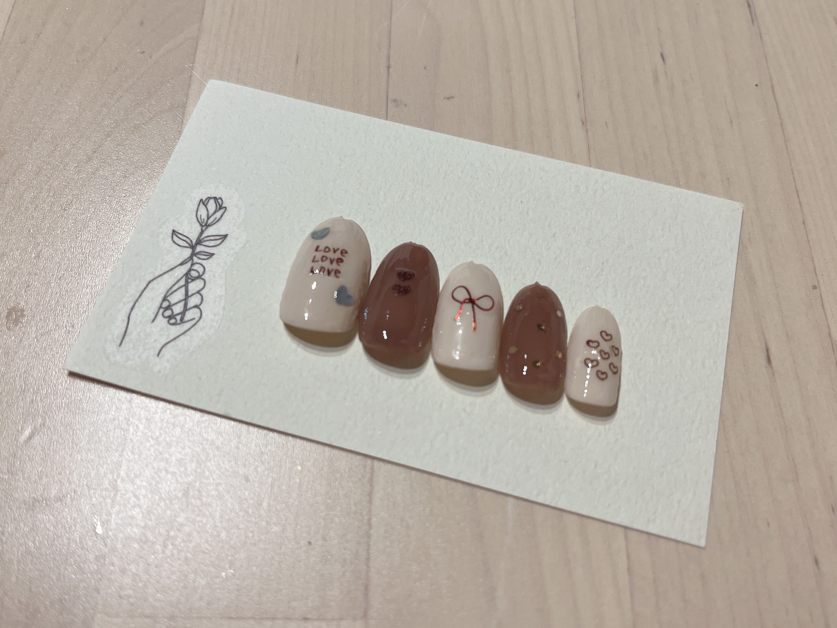 BRG ジェルネイル/DAISO/ジェルネイルを使ったクチコミ（2枚目）