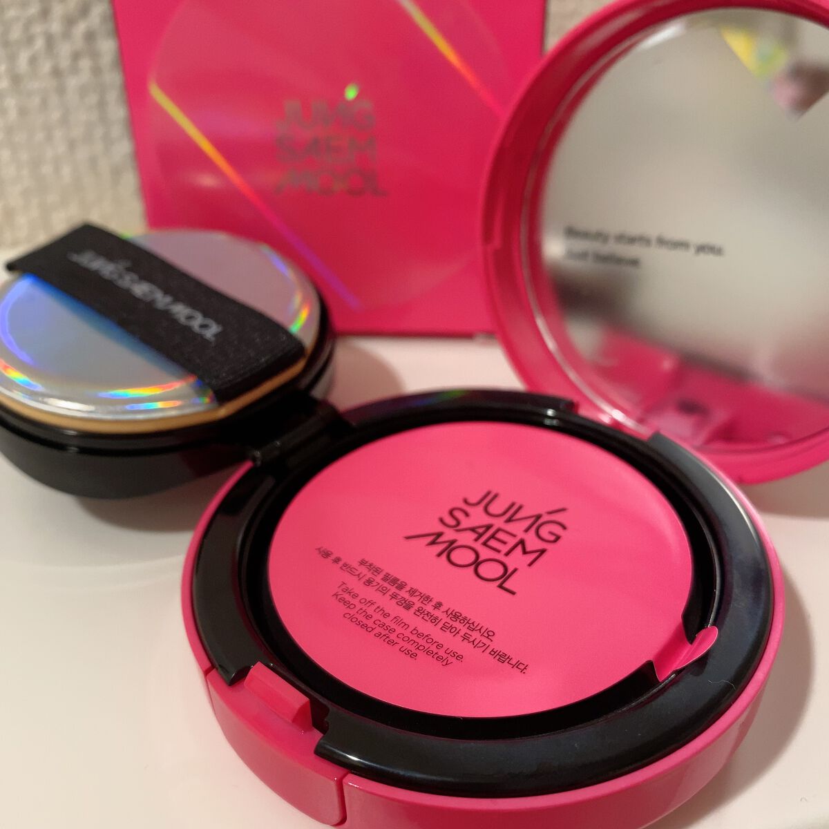 ブラック クッション/HERA/クッションファンデーションを使ったクチコミ（3枚目）