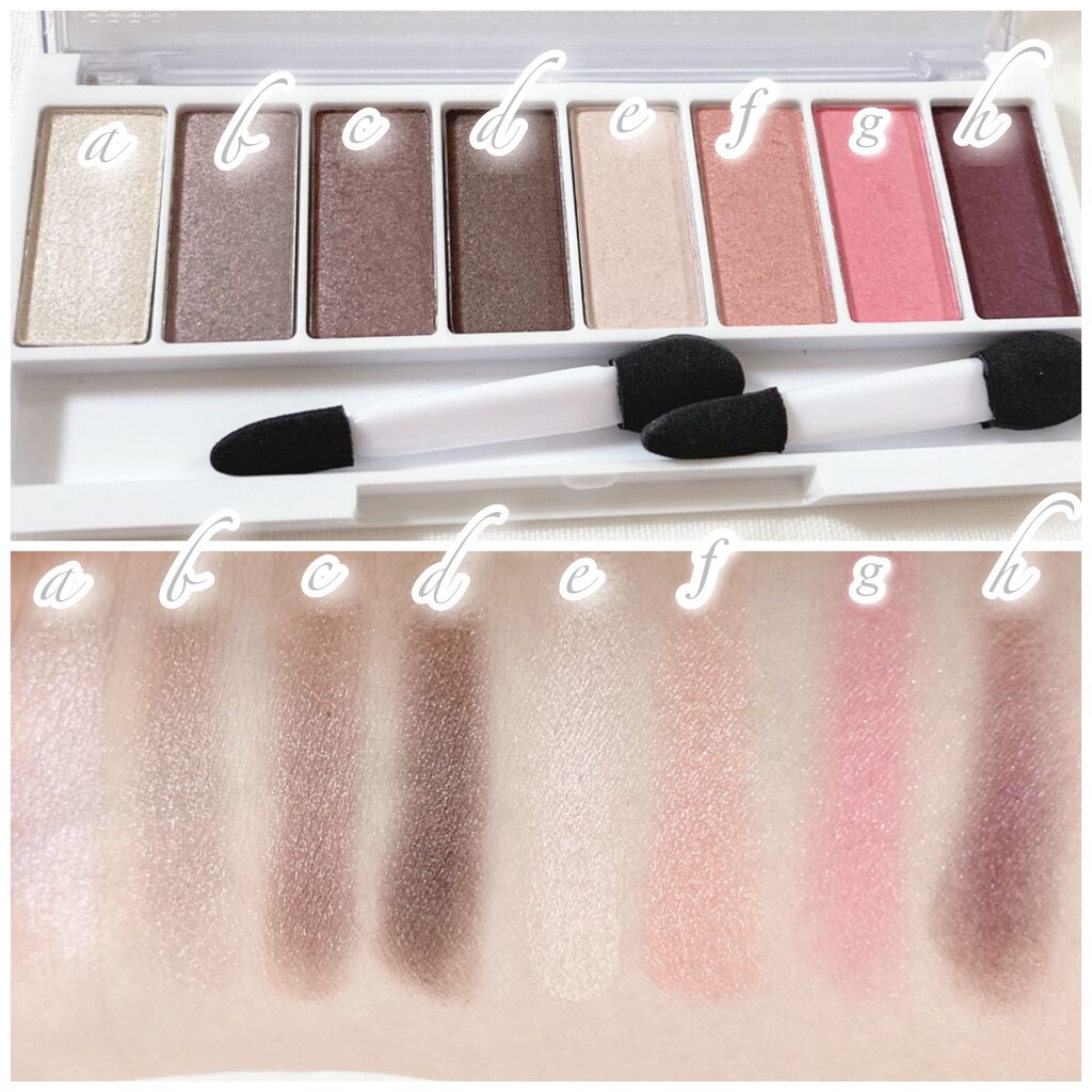 スイーツコレクション/マリブビューティー/アイシャドウパレットを使ったクチコミ（3枚目）