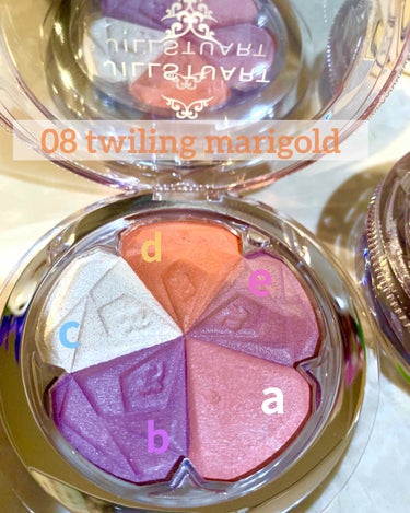 ジルスチュアート ブルーム ミックスブラッシュ コンパクト 08 twilight marigold(限定色)/JILL STUART/パウダーチークを使ったクチコミ（2枚目）