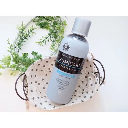 小林製薬 スミガキ マウスリンスのクチコミ「
SUMIGAKI/マウスリンスSG
500ml
2022年4月6日に新発売された
マ.....」(1枚目)