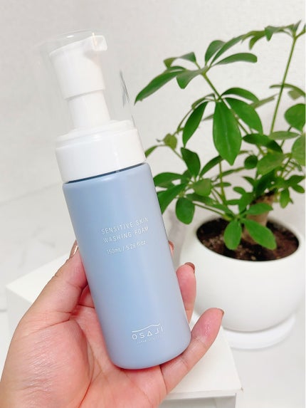 センシティブ スキン ウォッシングフォーム/OSAJI/泡洗顔を使ったクチコミ(1枚目)