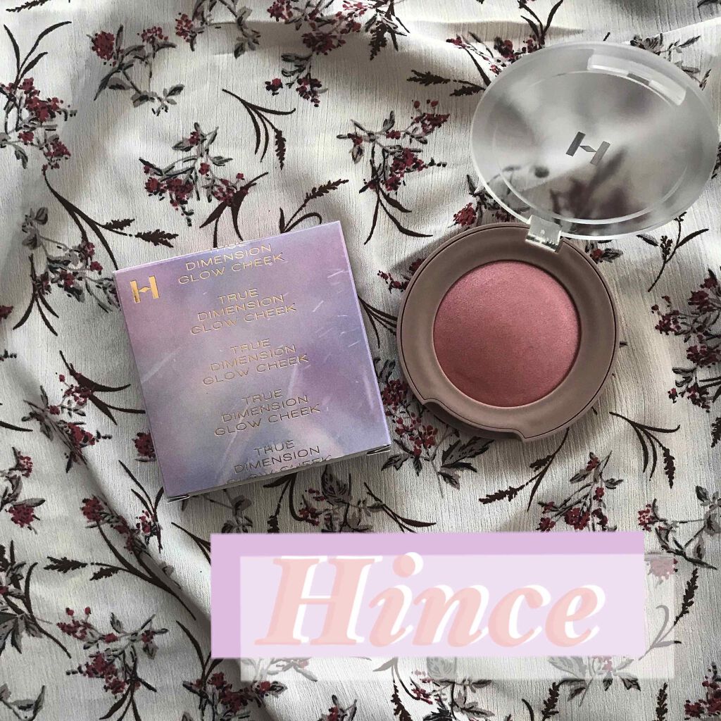 トゥルーディメンショングロウチーク/hince/パウダーチークを使ったクチコミ（1枚目）