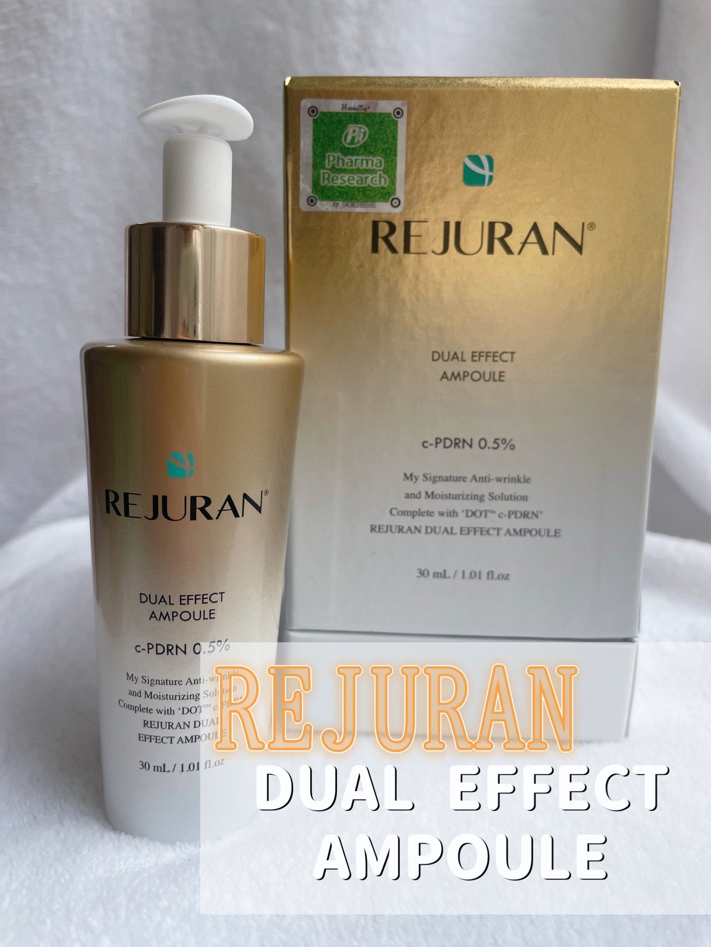 デュアル エフェクト アンプル/REJURAN COSMETICS/美容液を使ったクチコミ(1枚目)